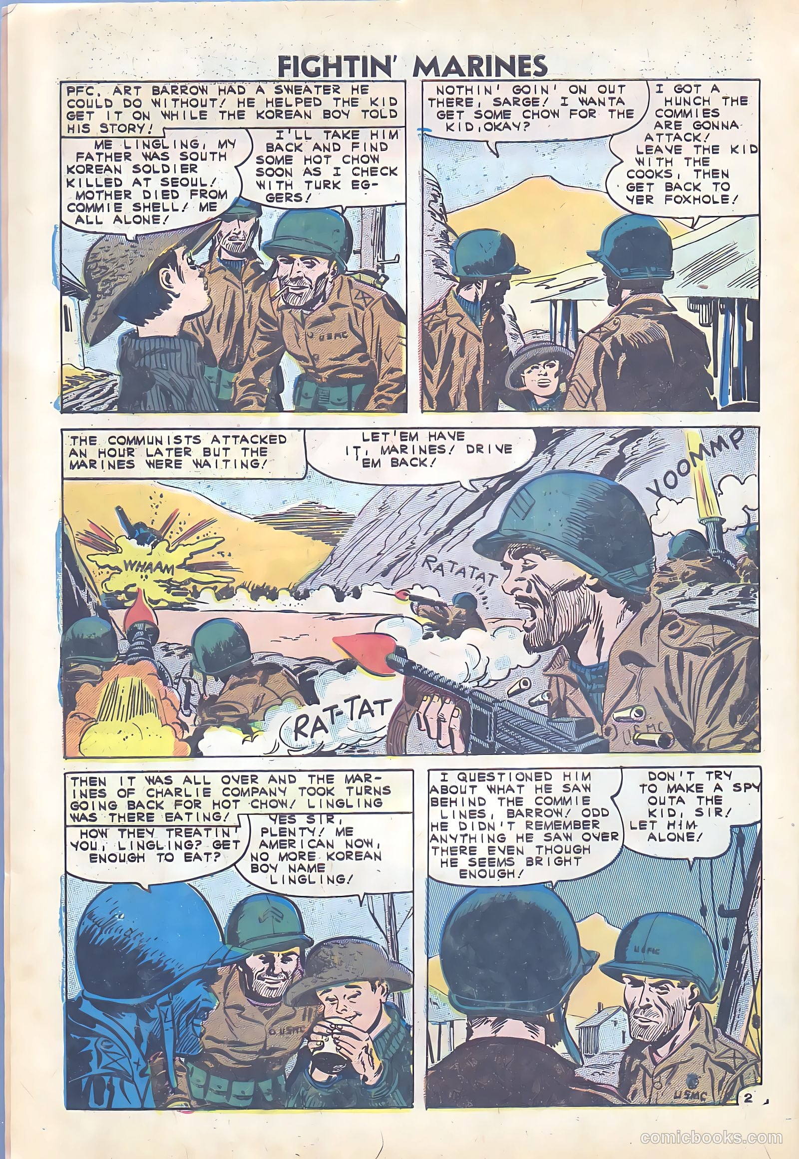 Fightin' Marines #43 (1961) — page 4 of 36