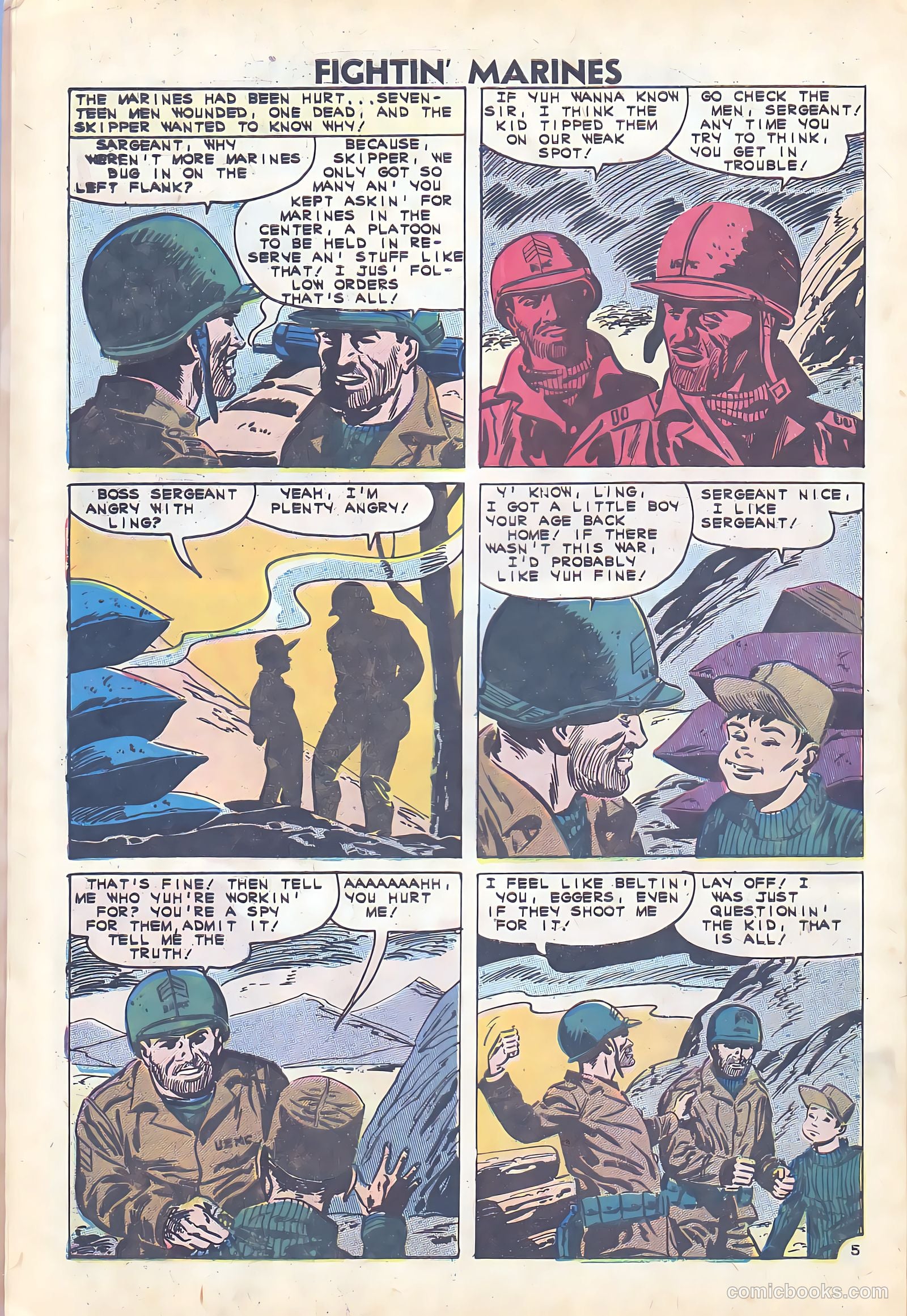 Fightin' Marines #43 (1961) — page 8 of 36
