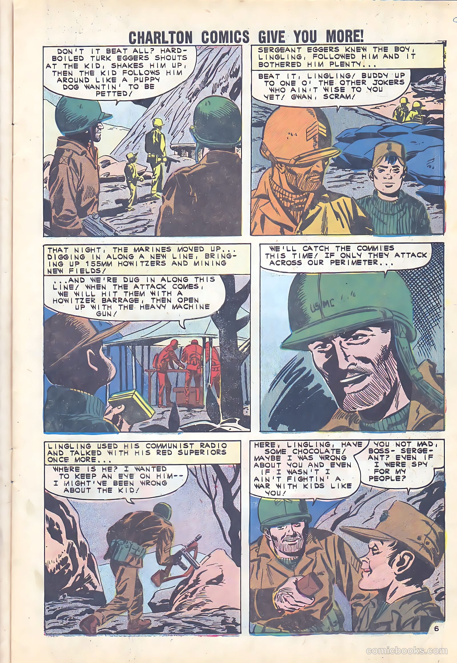 Fightin' Marines #43 (1961) — page 9 of 36