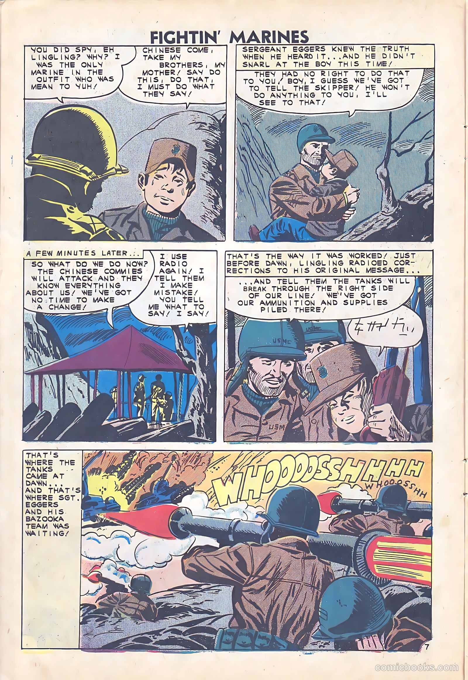 Fightin' Marines #43 (1961) — page 10 of 36