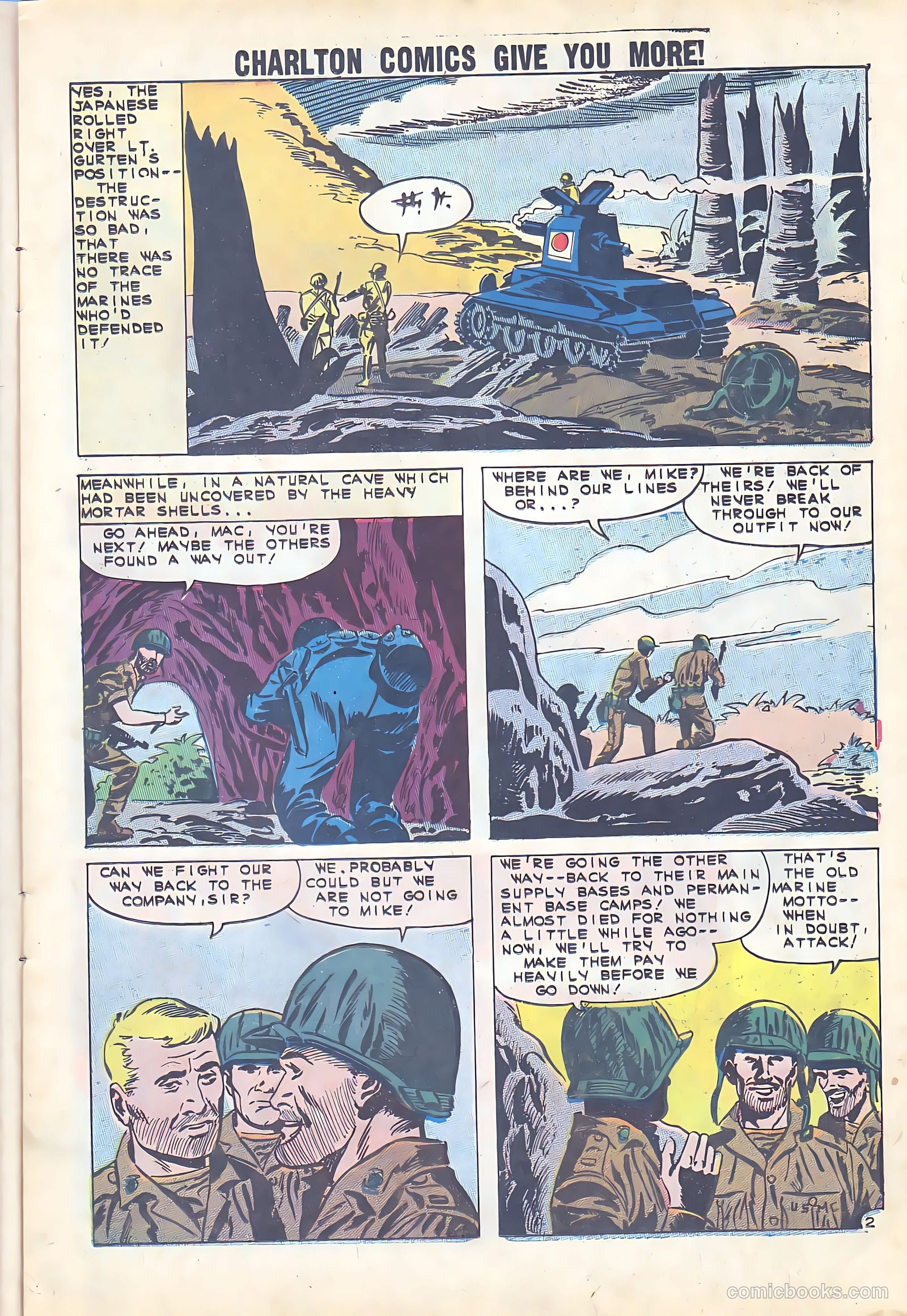 Fightin' Marines #43 (1961) — page 13 of 36