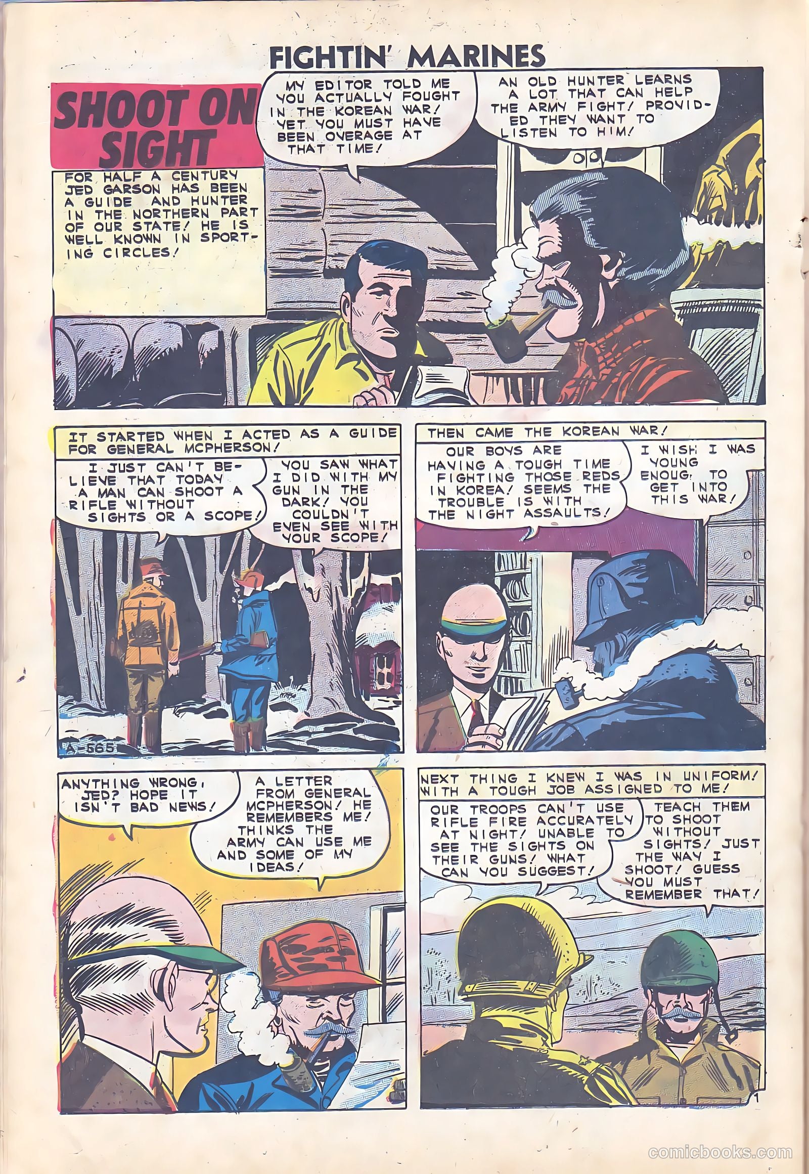 Fightin' Marines #43 (1961) — page 20 of 36