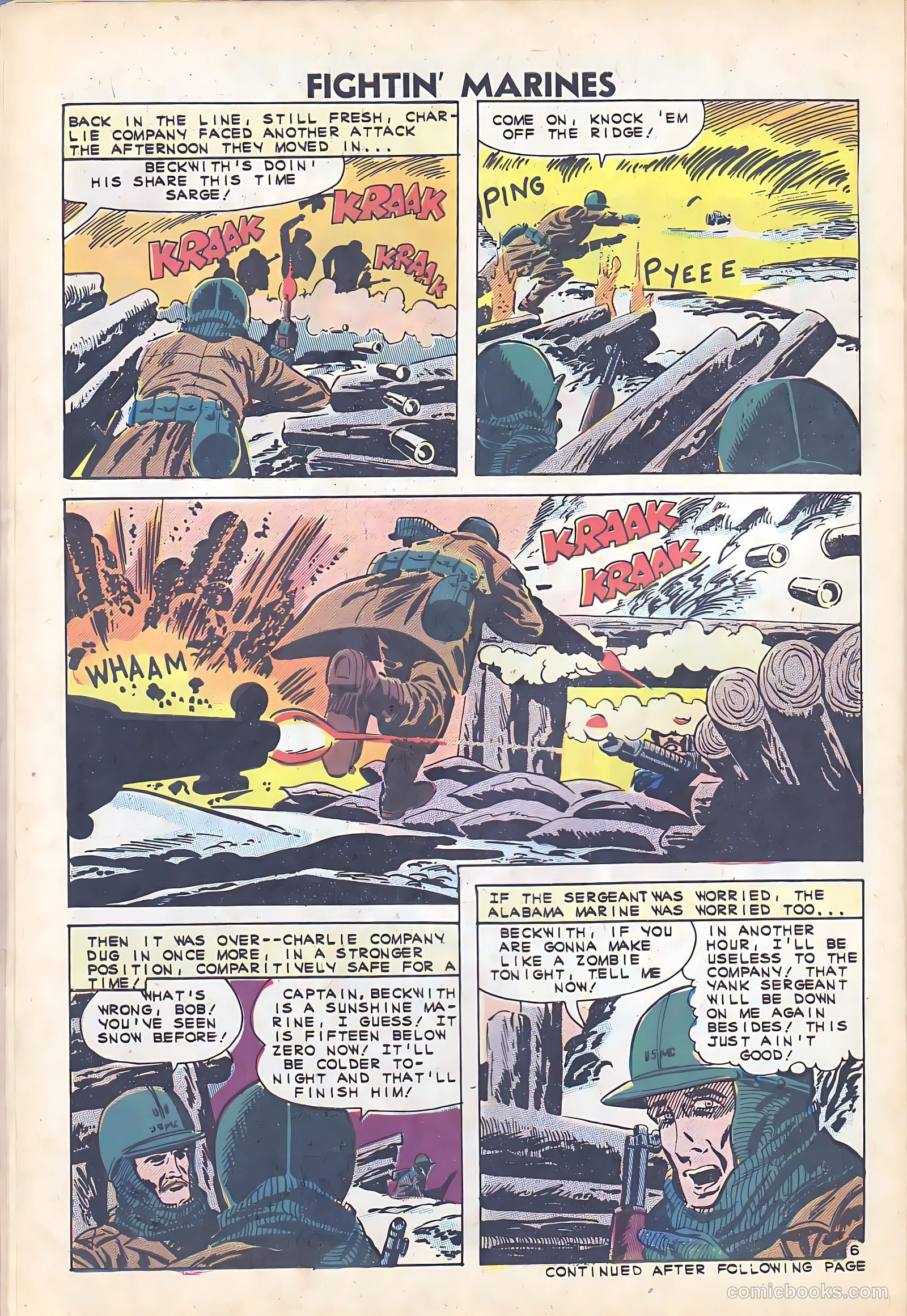 Fightin' Marines #43 (1961) — page 30 of 36