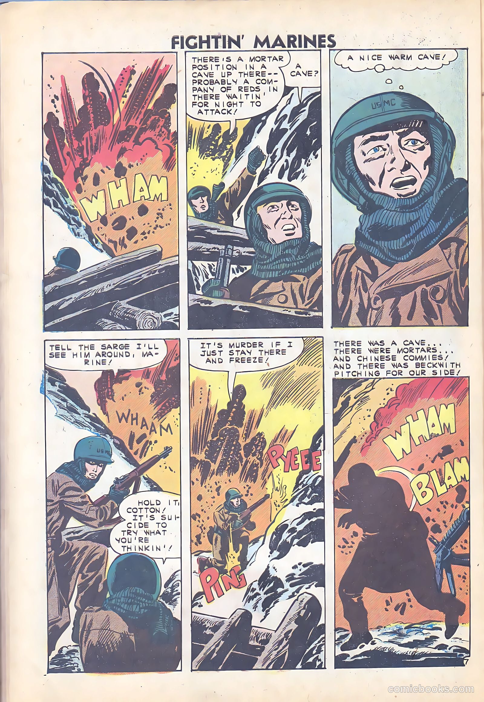Fightin' Marines #43 (1961) — page 32 of 36
