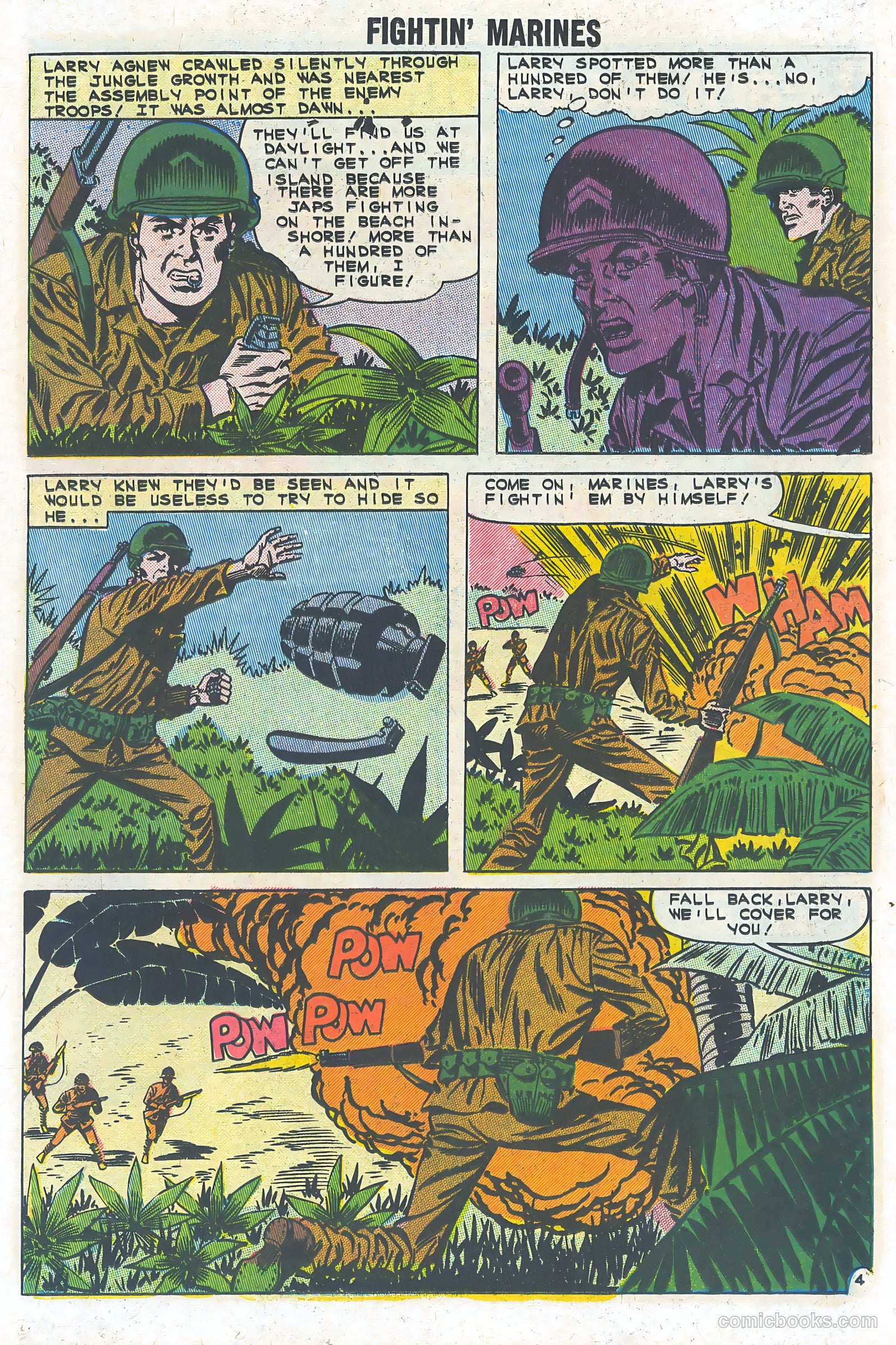 Fightin' Marines #44 (1961) — page 16 of 36