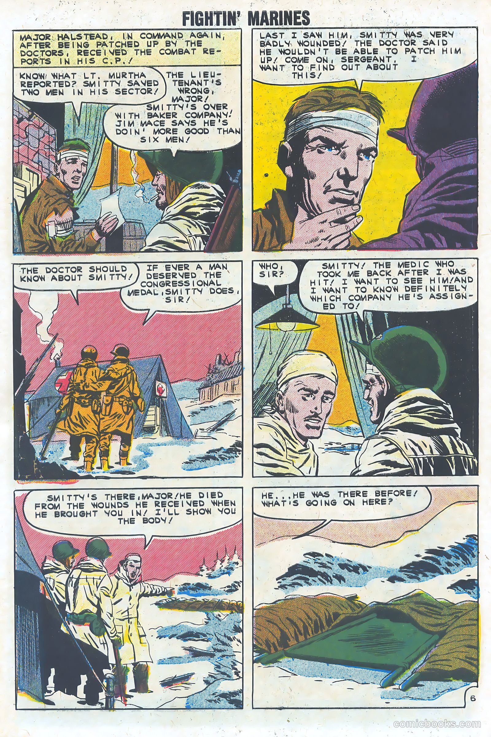 Fightin' Marines #44 (1961) — page 32 of 36