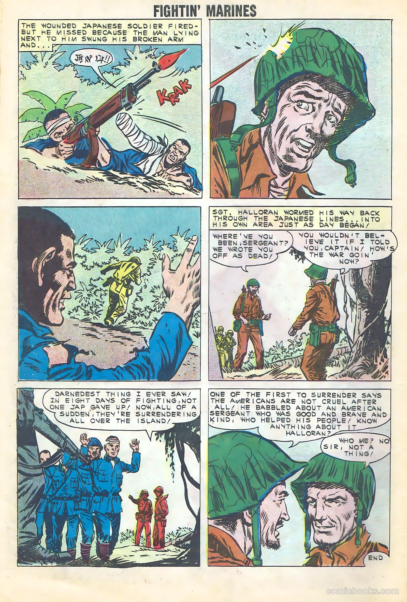 Fightin' Marines #45 (1962) — page 10 of 30