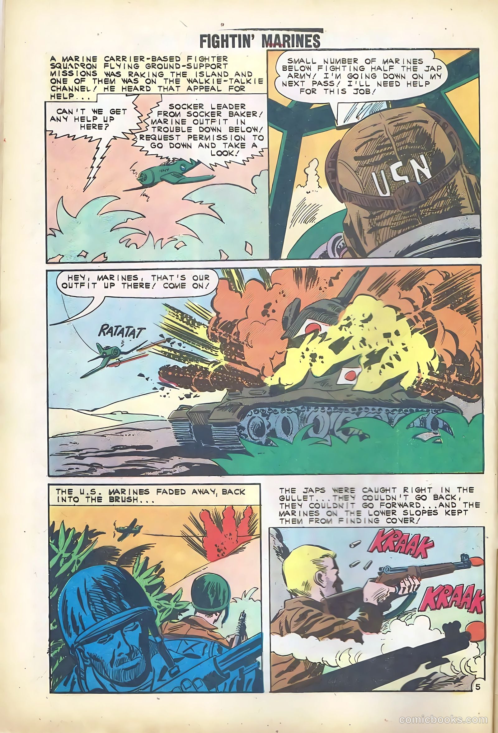 Fightin' Marines #46 (1962) — page 8 of 36