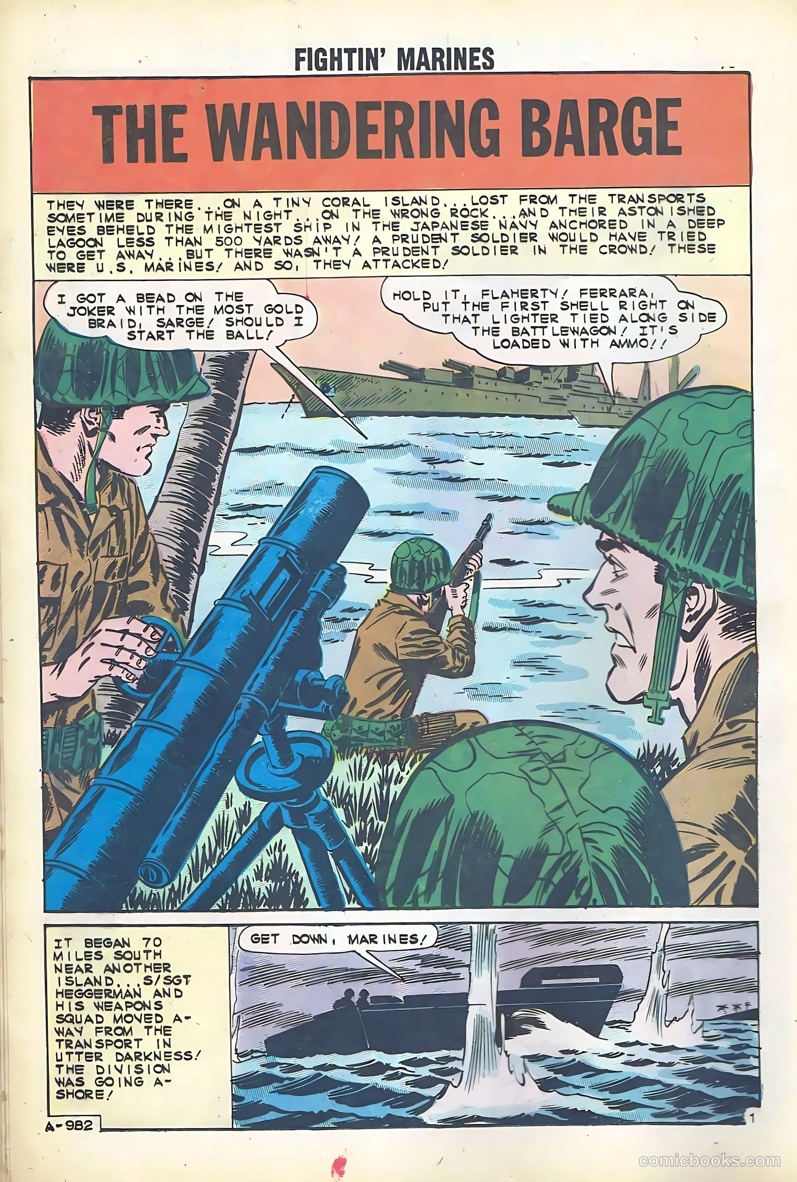 Fightin' Marines #46 (1962) — page 12 of 36