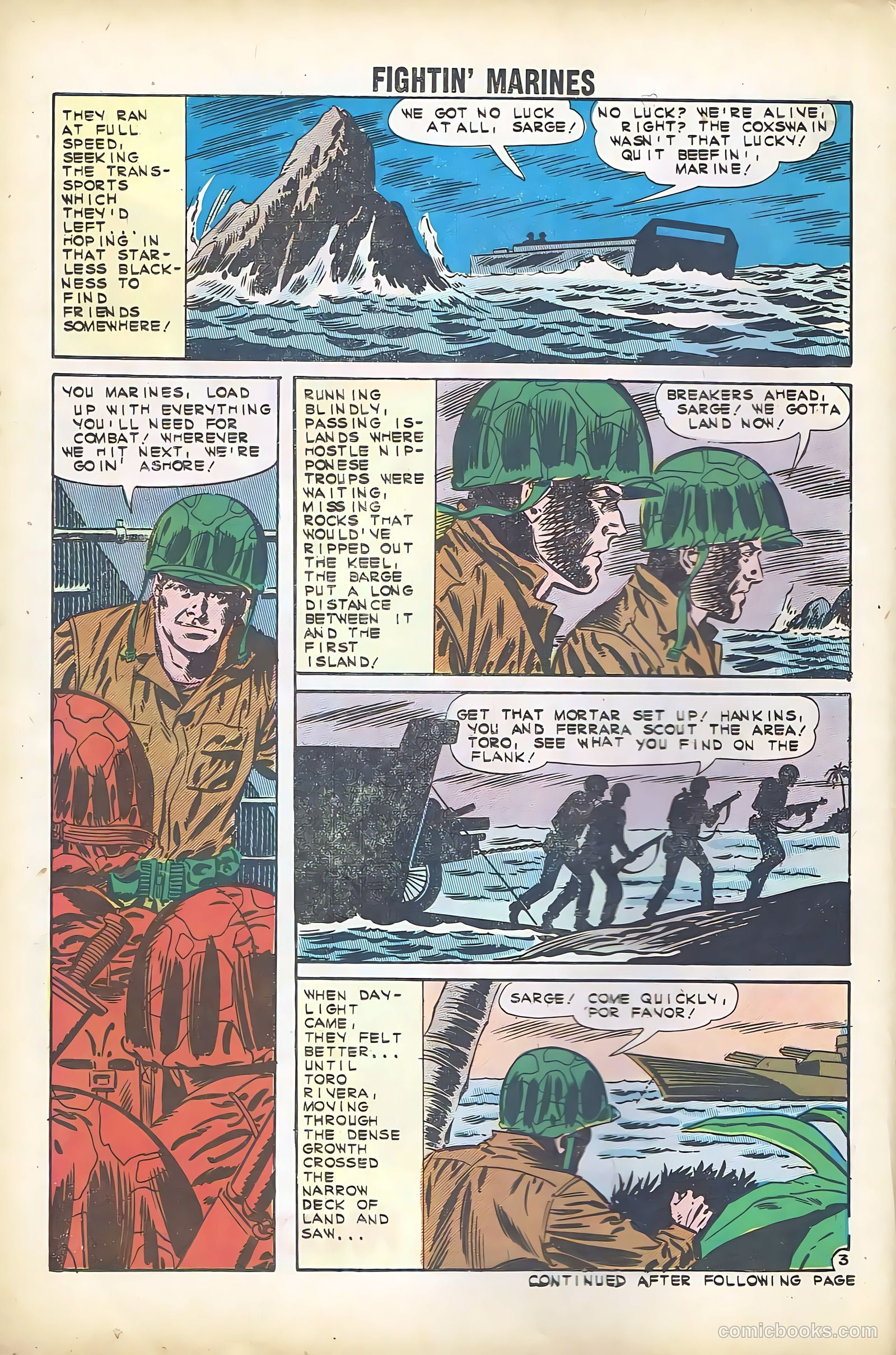 Fightin' Marines #46 (1962) — page 14 of 36