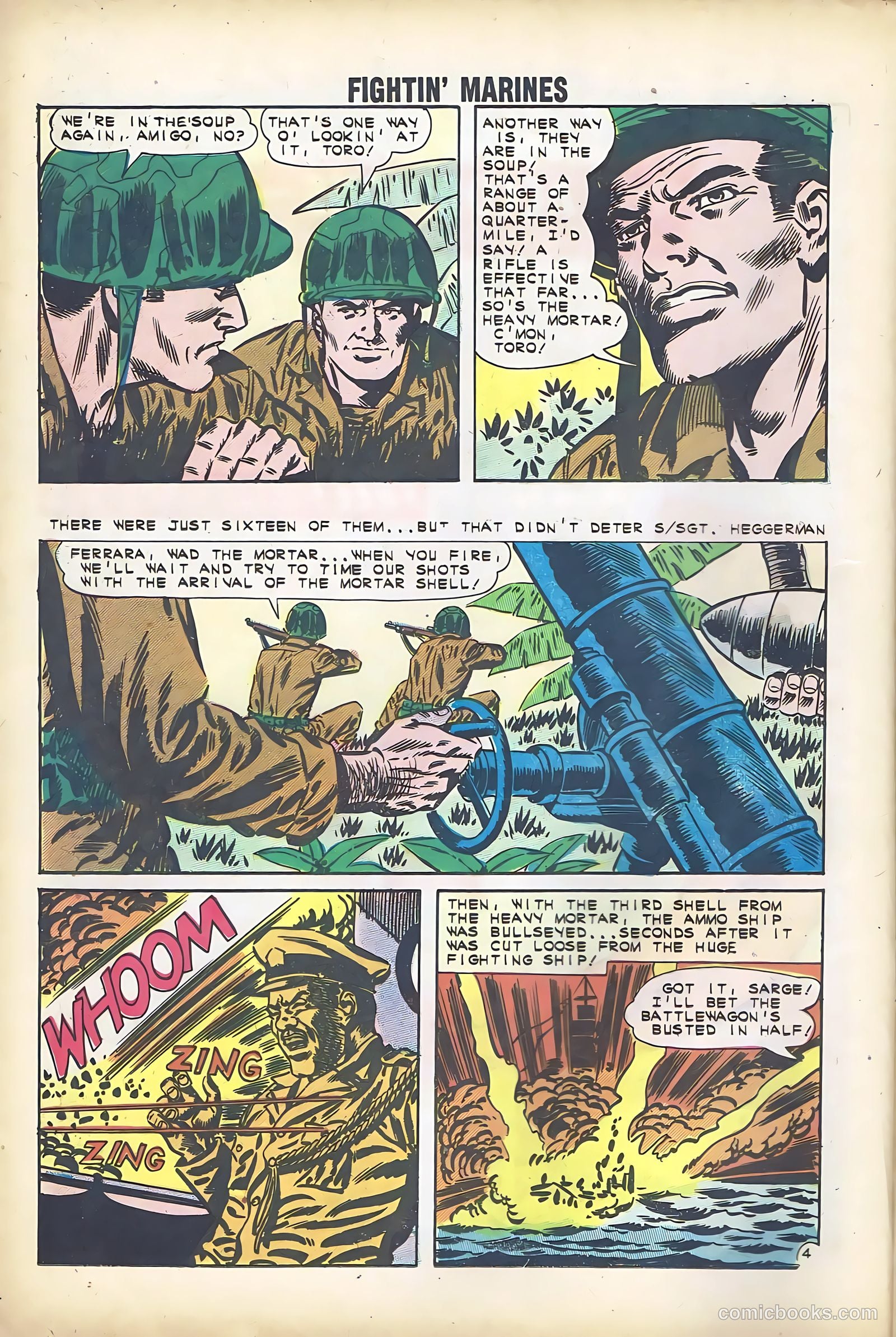 Fightin' Marines #46 (1962) — page 16 of 36