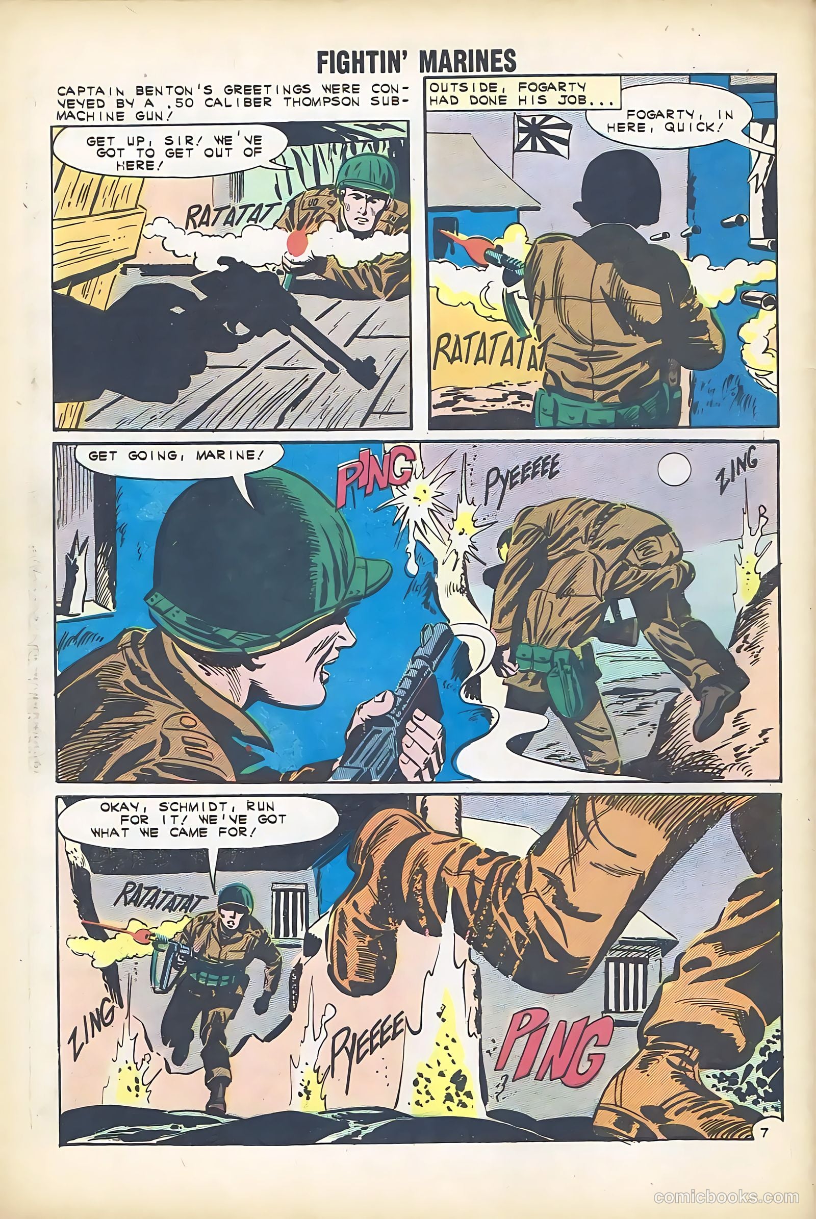 Fightin' Marines #46 (1962) — page 32 of 36