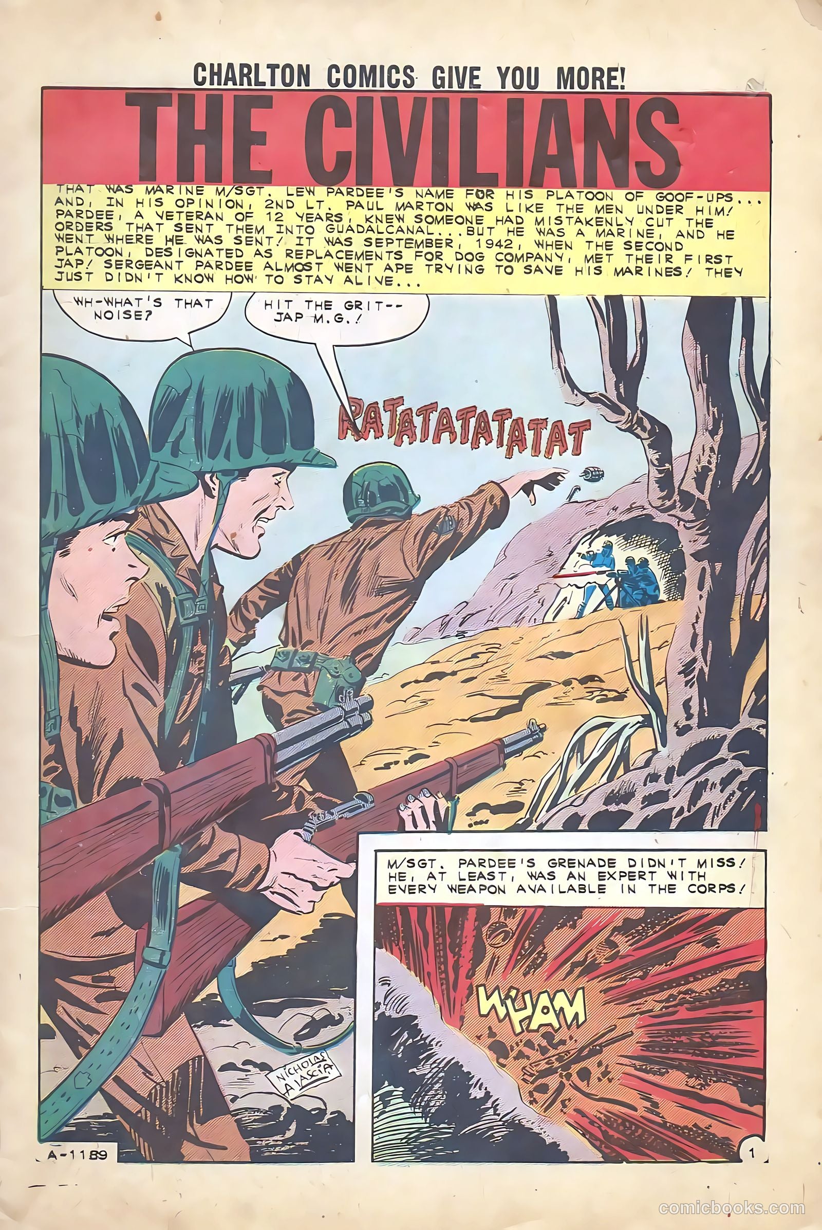 Fightin' Marines #47 (1962) — page 3 of 36