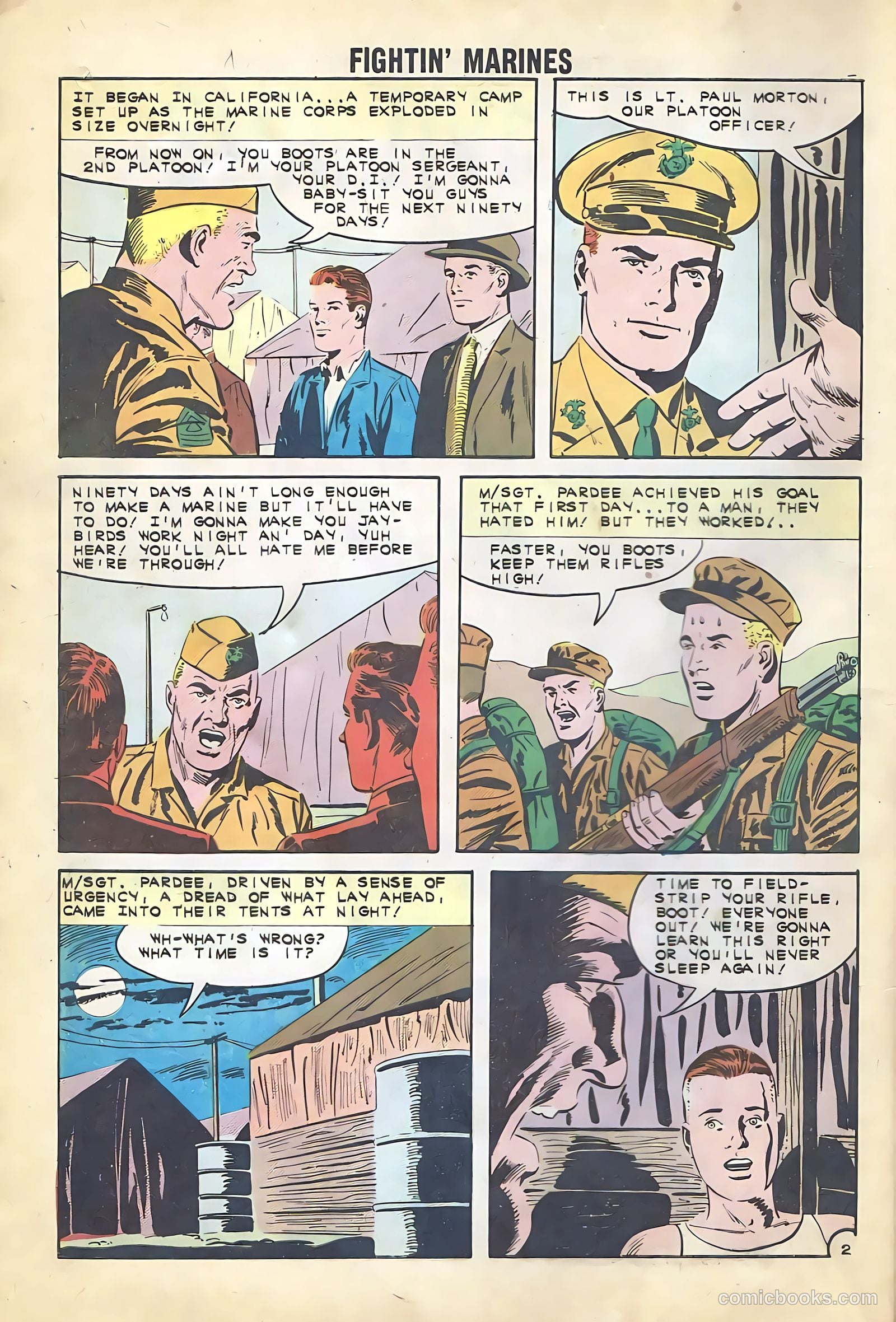 Fightin' Marines #47 (1962) — page 4 of 36