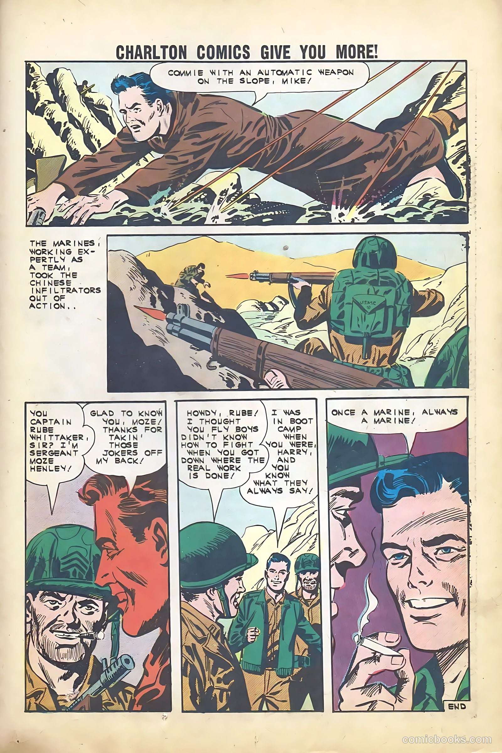 Fightin' Marines #47 (1962) — page 21 of 36
