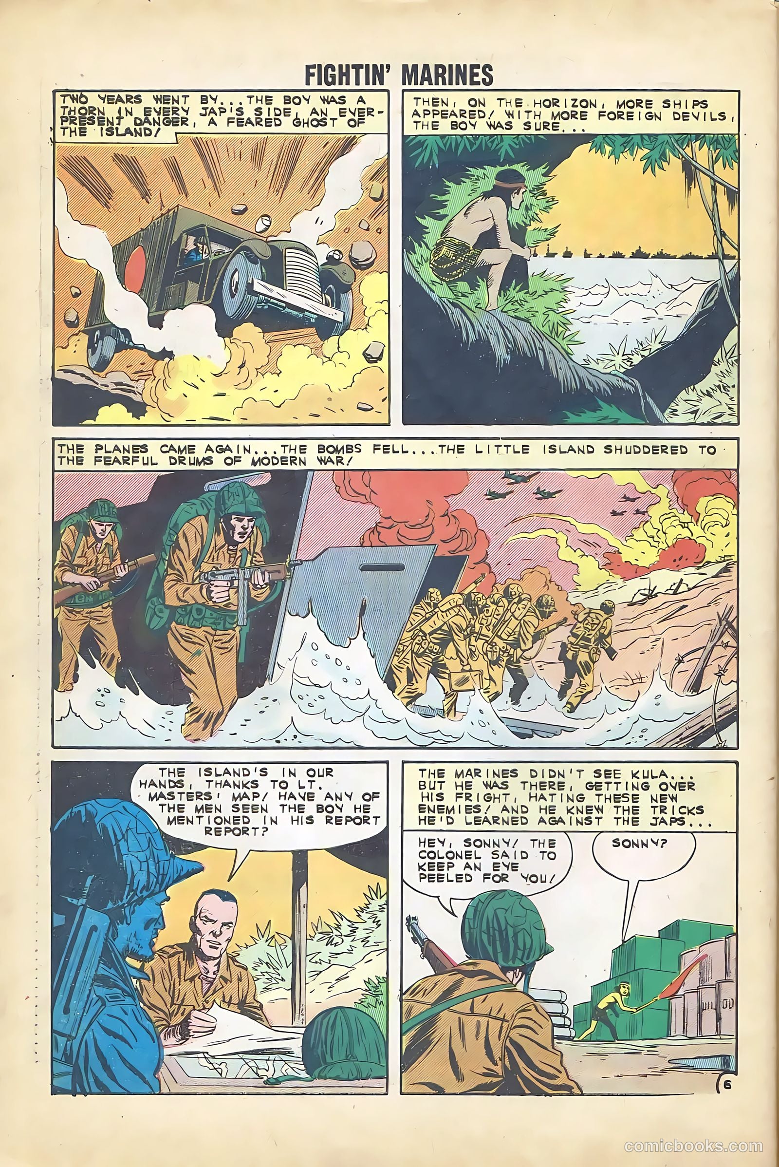 Fightin' Marines #47 (1962) — page 32 of 36