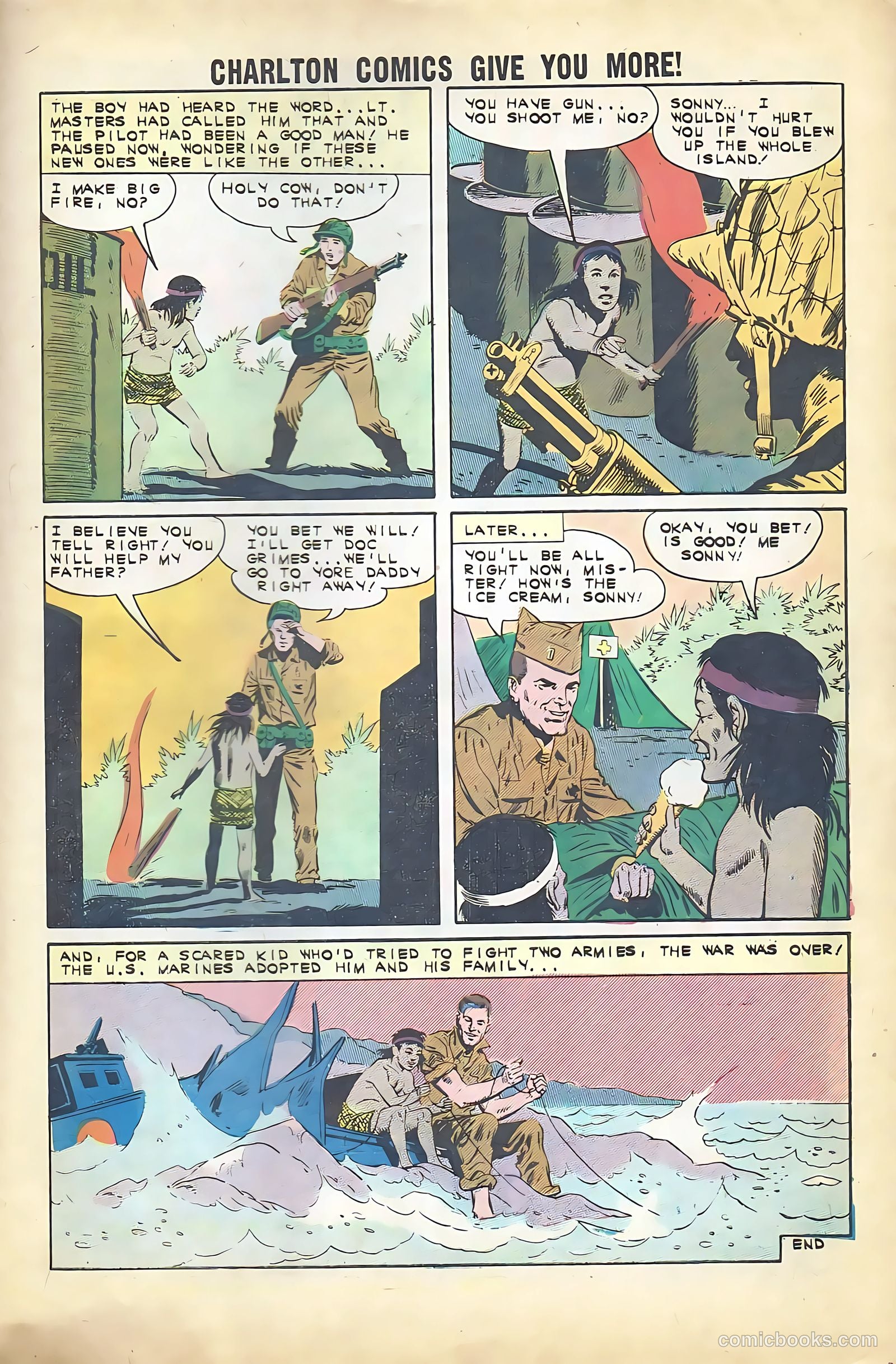 Fightin' Marines #47 (1962) — page 33 of 36