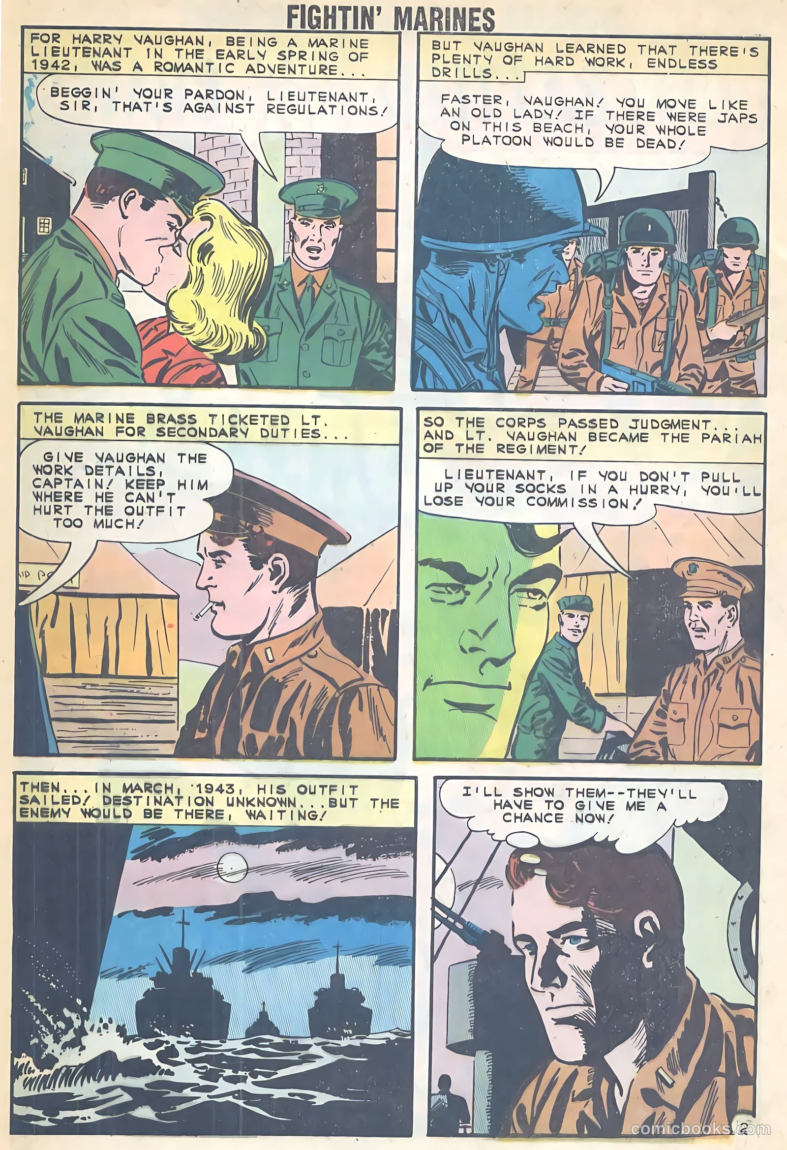Fightin' Marines #48 (1962) — page 4 of 36