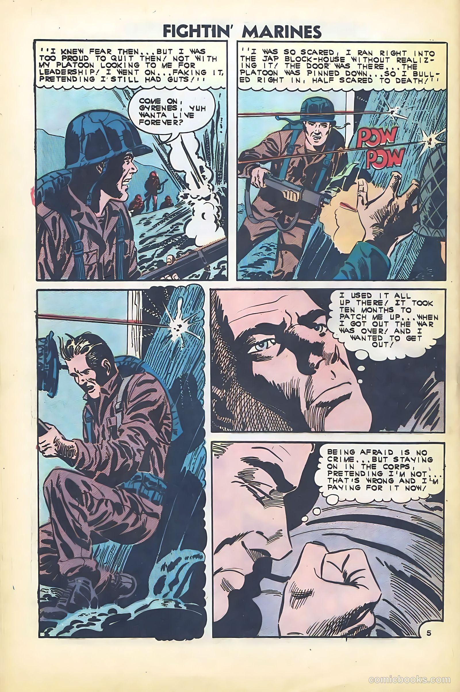 Fightin' Marines #49 (1962) — page 28 of 36