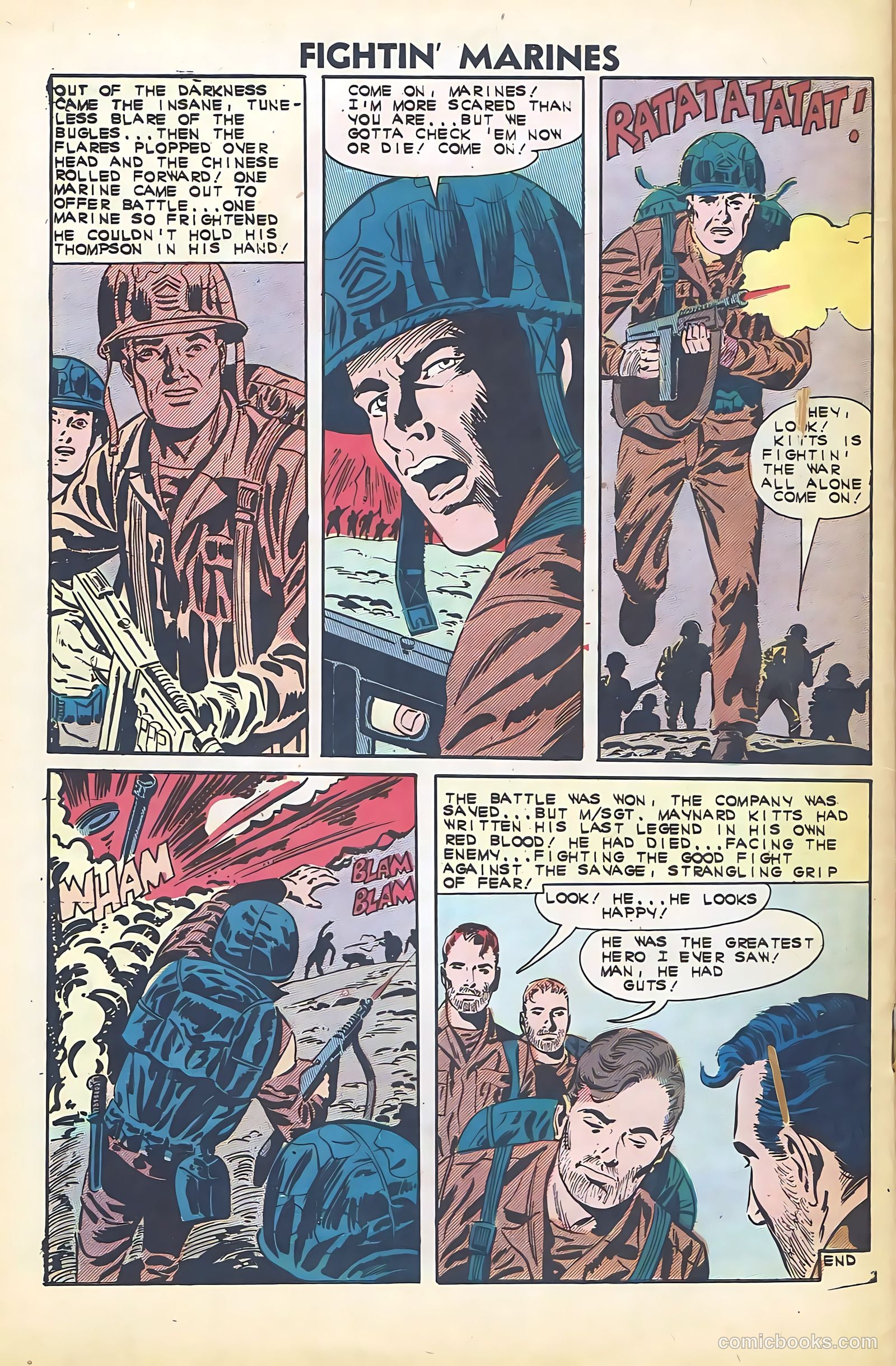 Fightin' Marines #49 (1962) — page 32 of 36