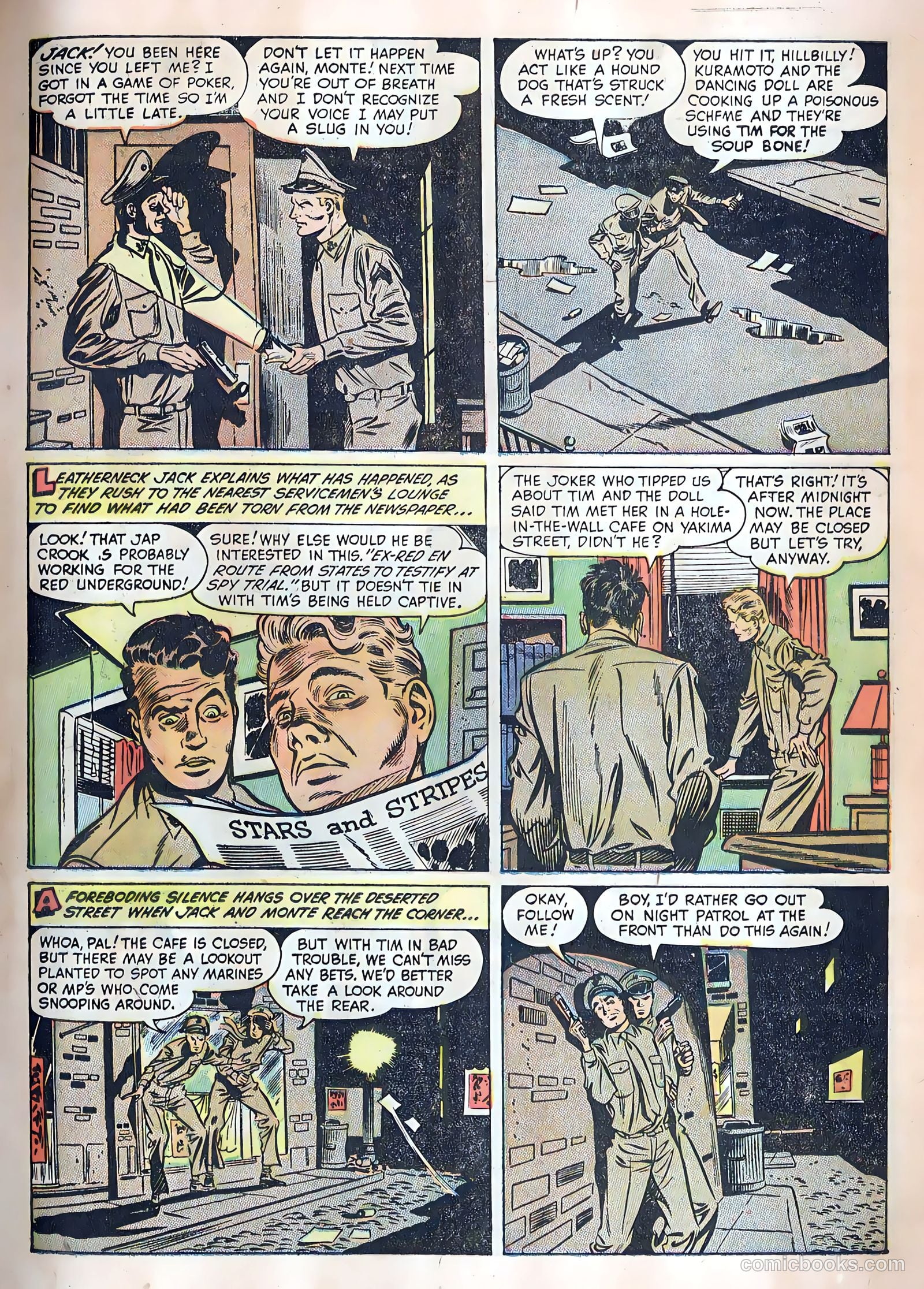 Fightin' Marines #5 (1952) — page 7 of 36