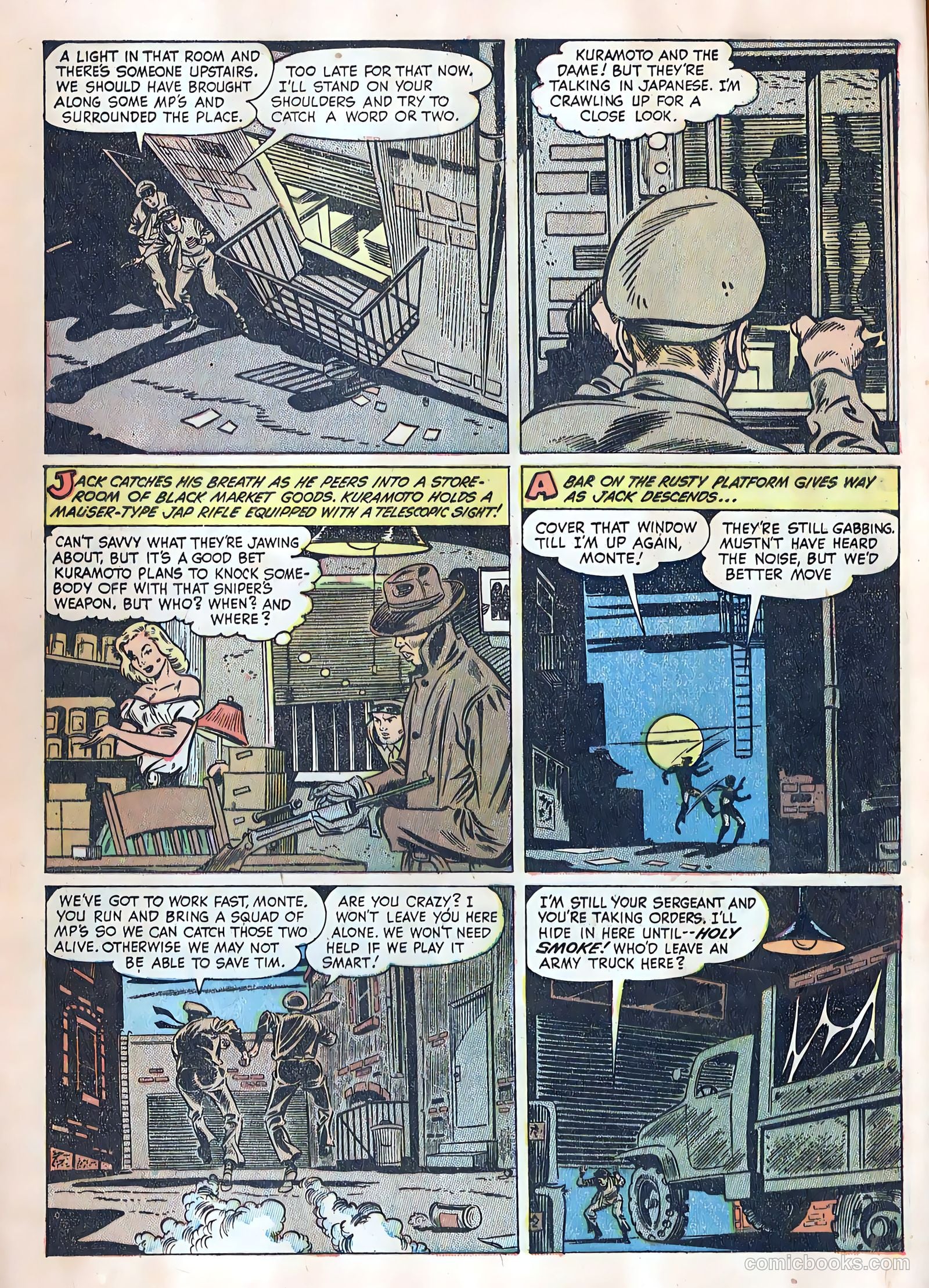 Fightin' Marines #5 (1952) — page 8 of 36
