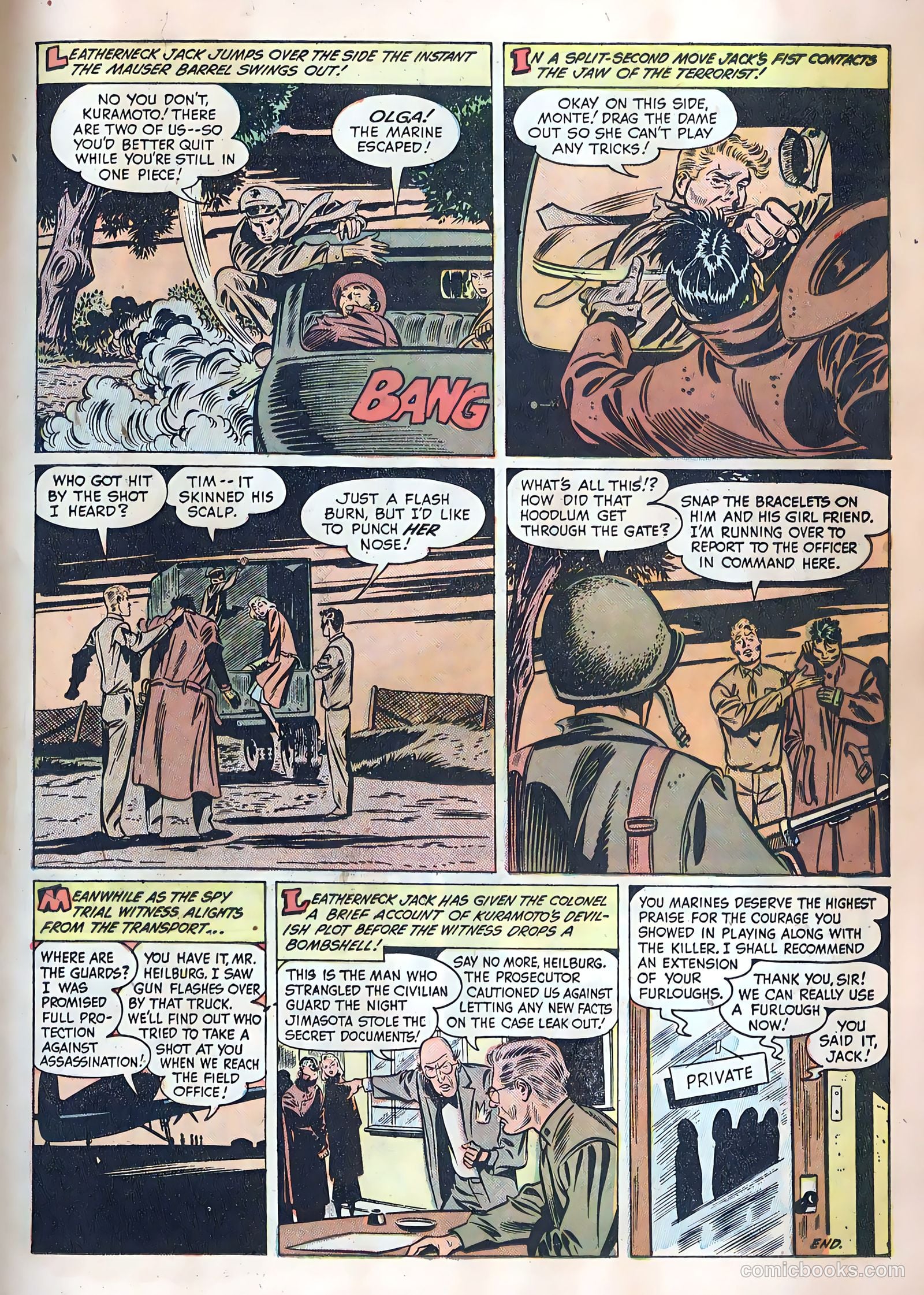 Fightin' Marines #5 (1952) — page 11 of 36