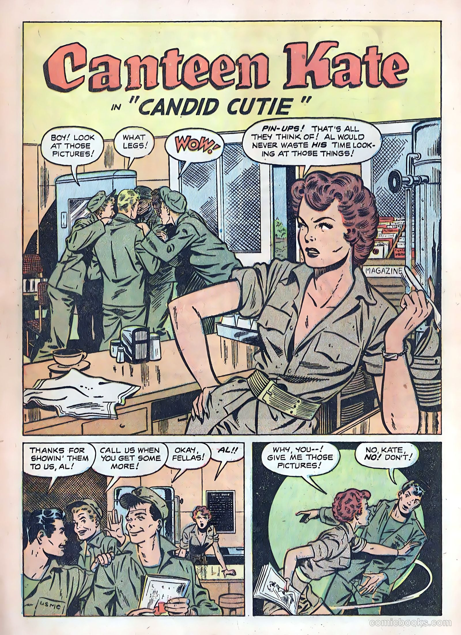 Fightin' Marines #5 (1952) — page 16 of 36