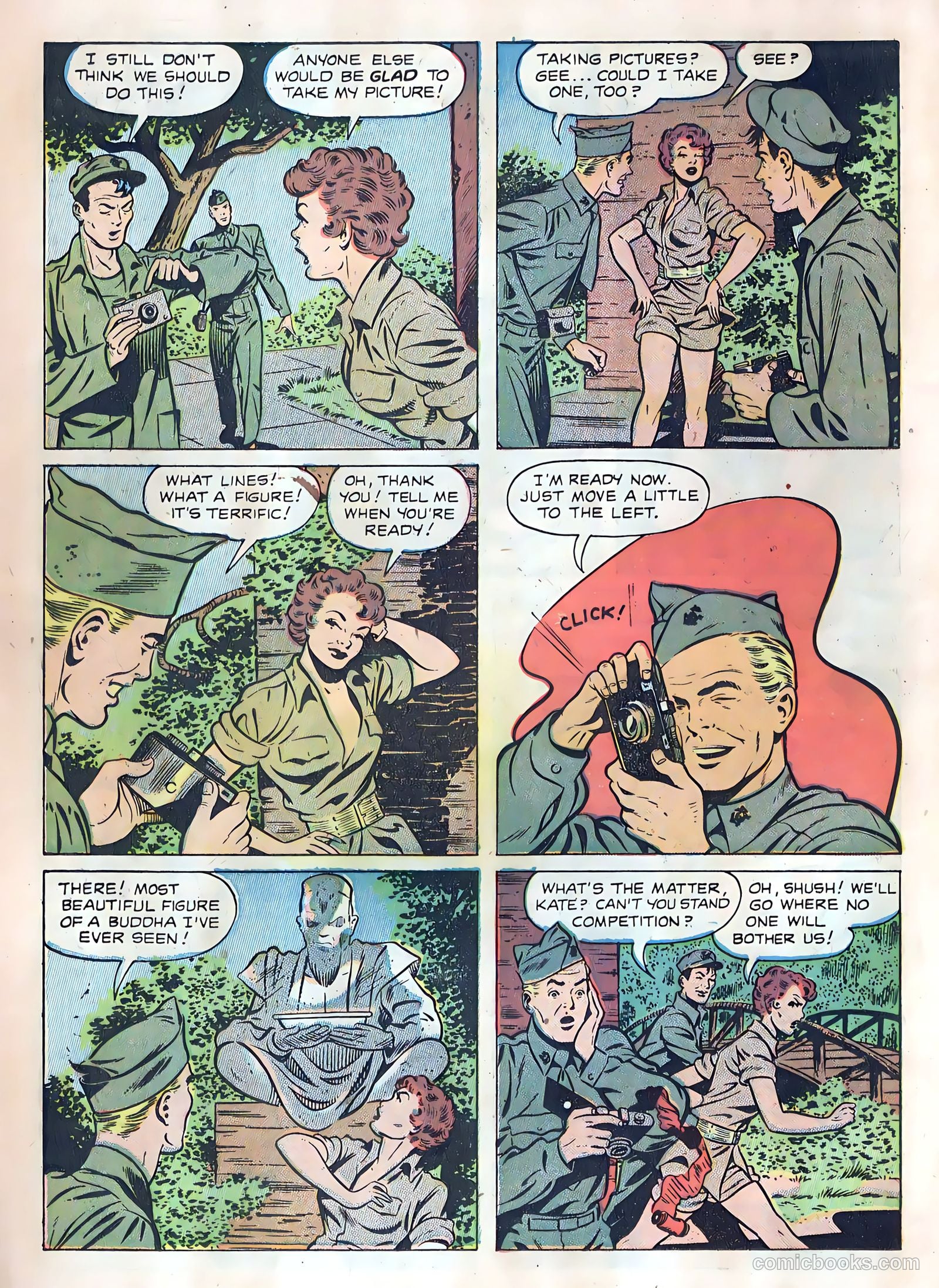 Fightin' Marines #5 (1952) — page 18 of 36