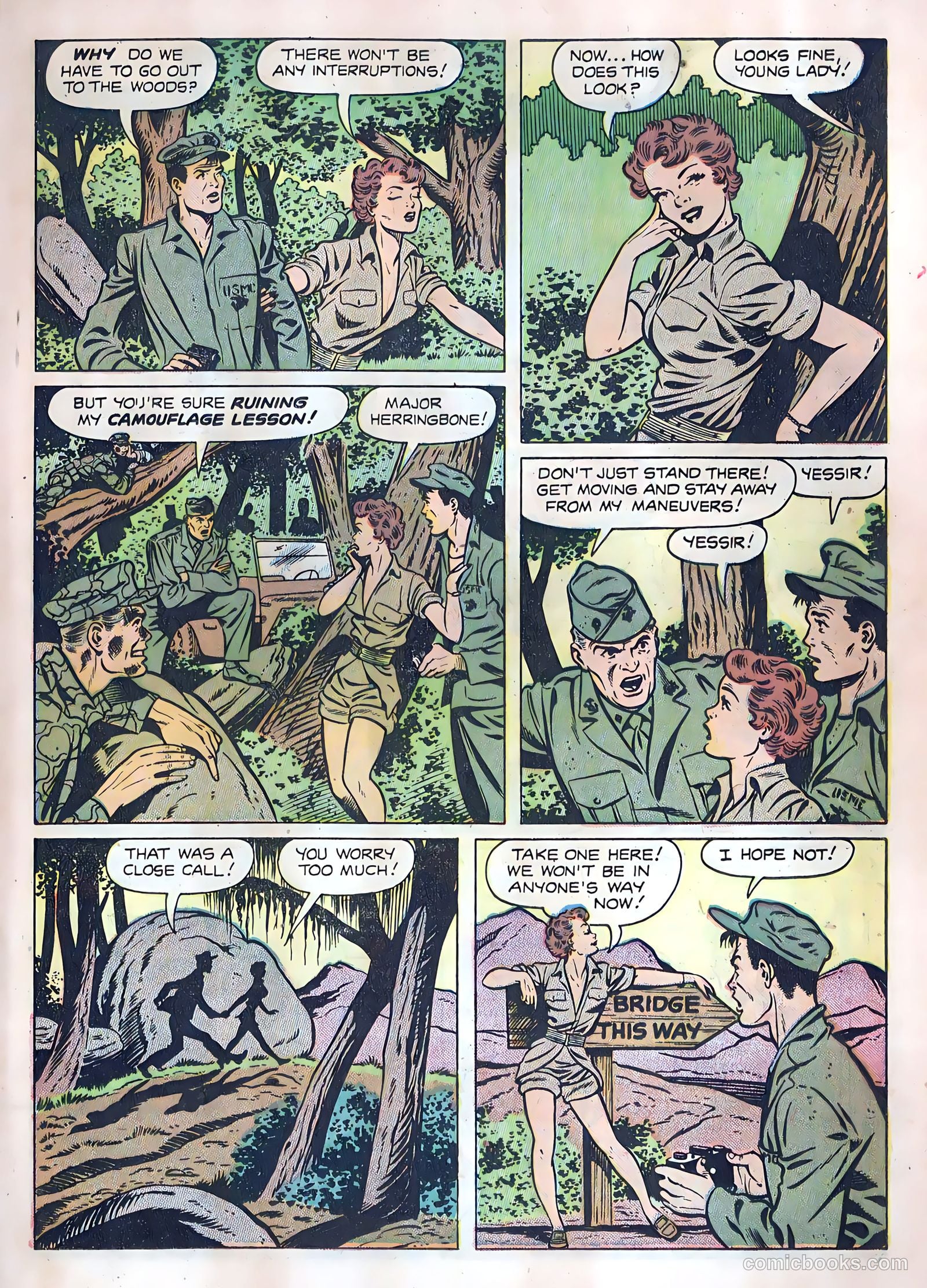 Fightin' Marines #5 (1952) — page 19 of 36