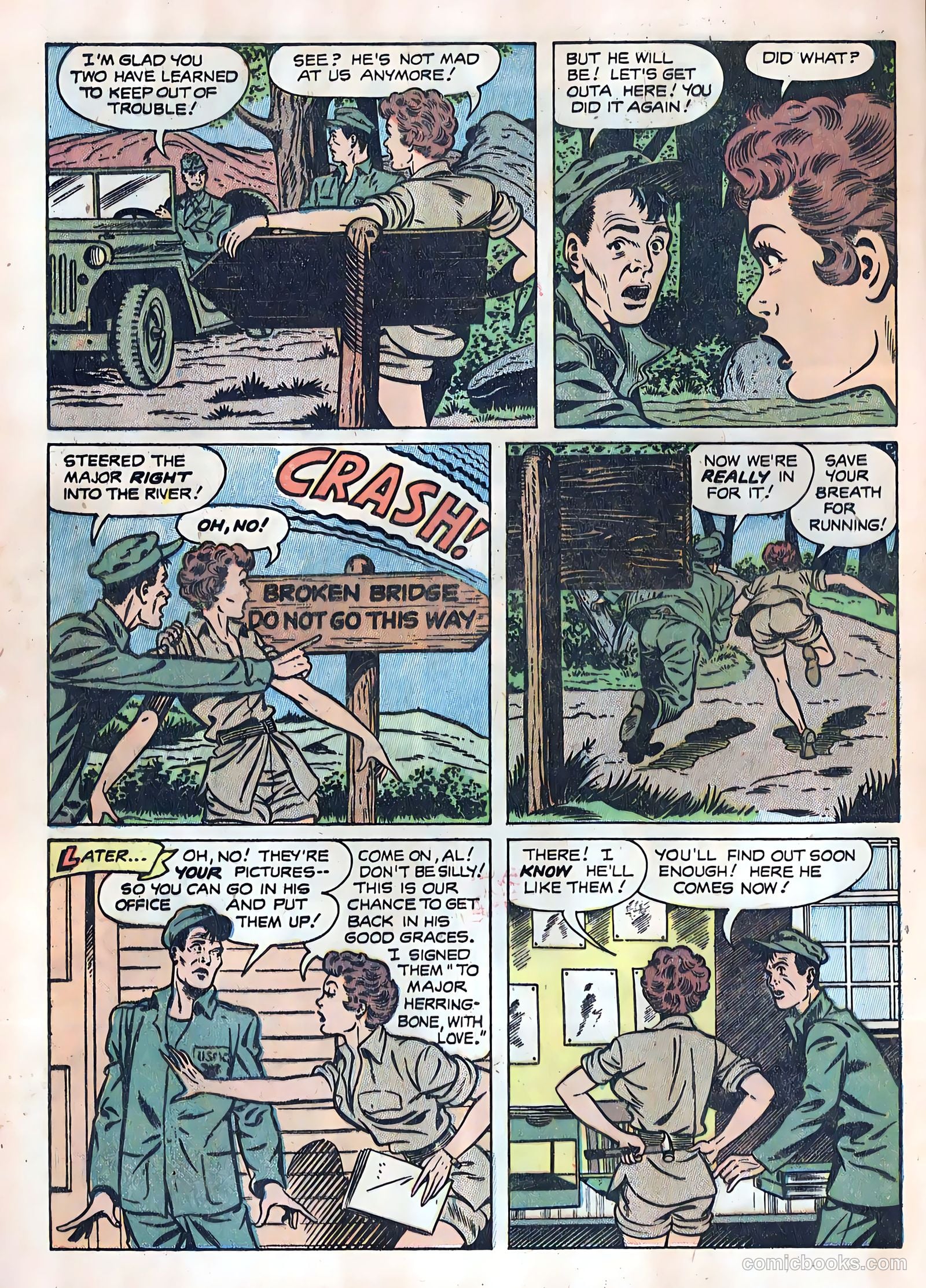 Fightin' Marines #5 (1952) — page 20 of 36