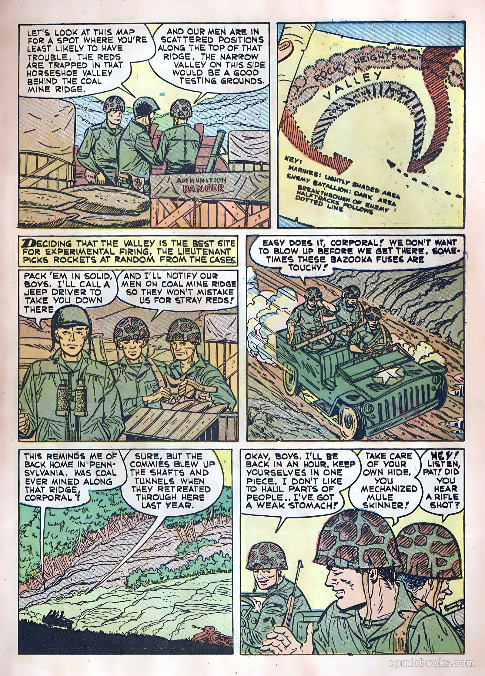 Fightin' Marines #5 (1952) — page 23 of 36