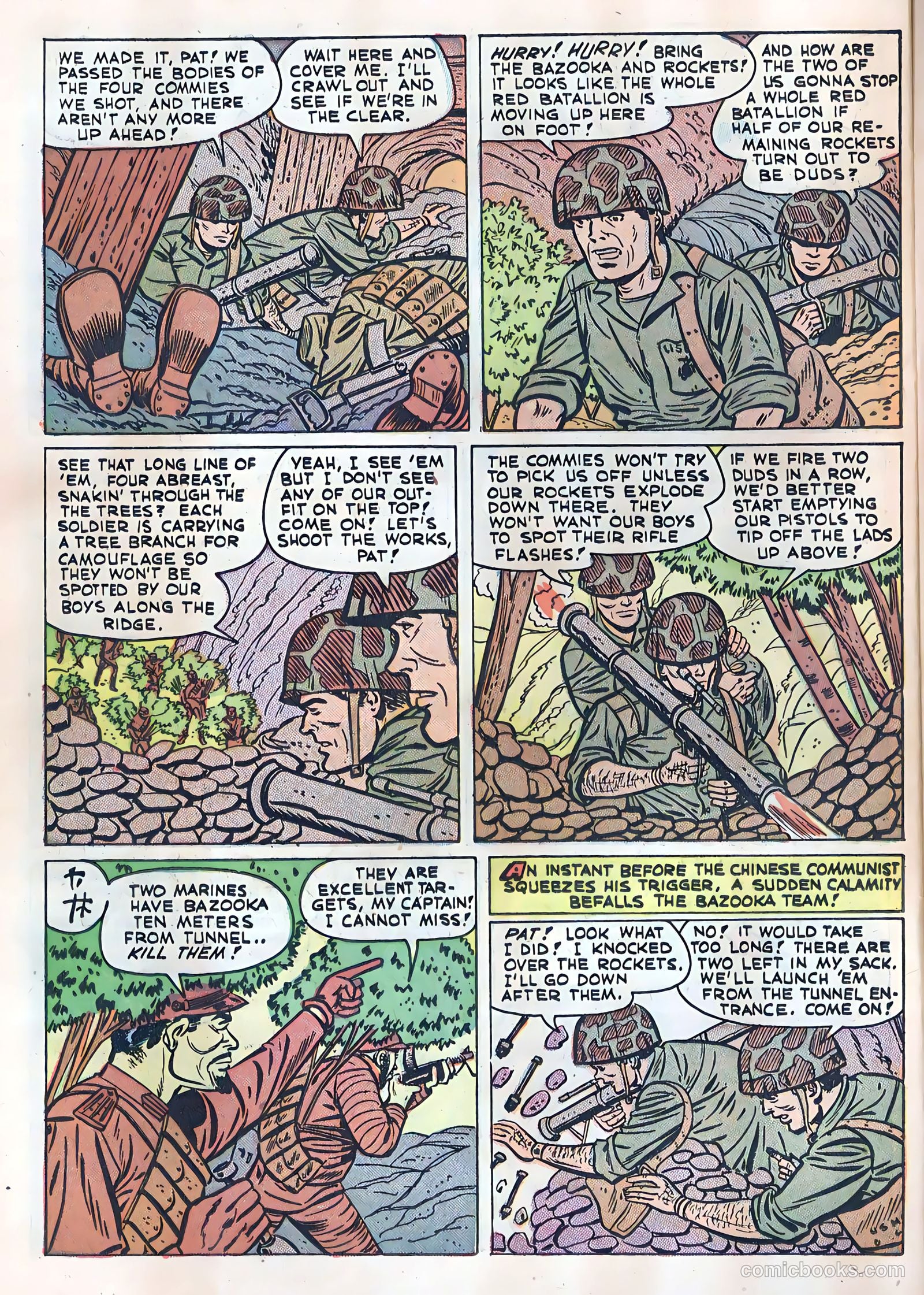 Fightin' Marines #5 (1952) — page 26 of 36