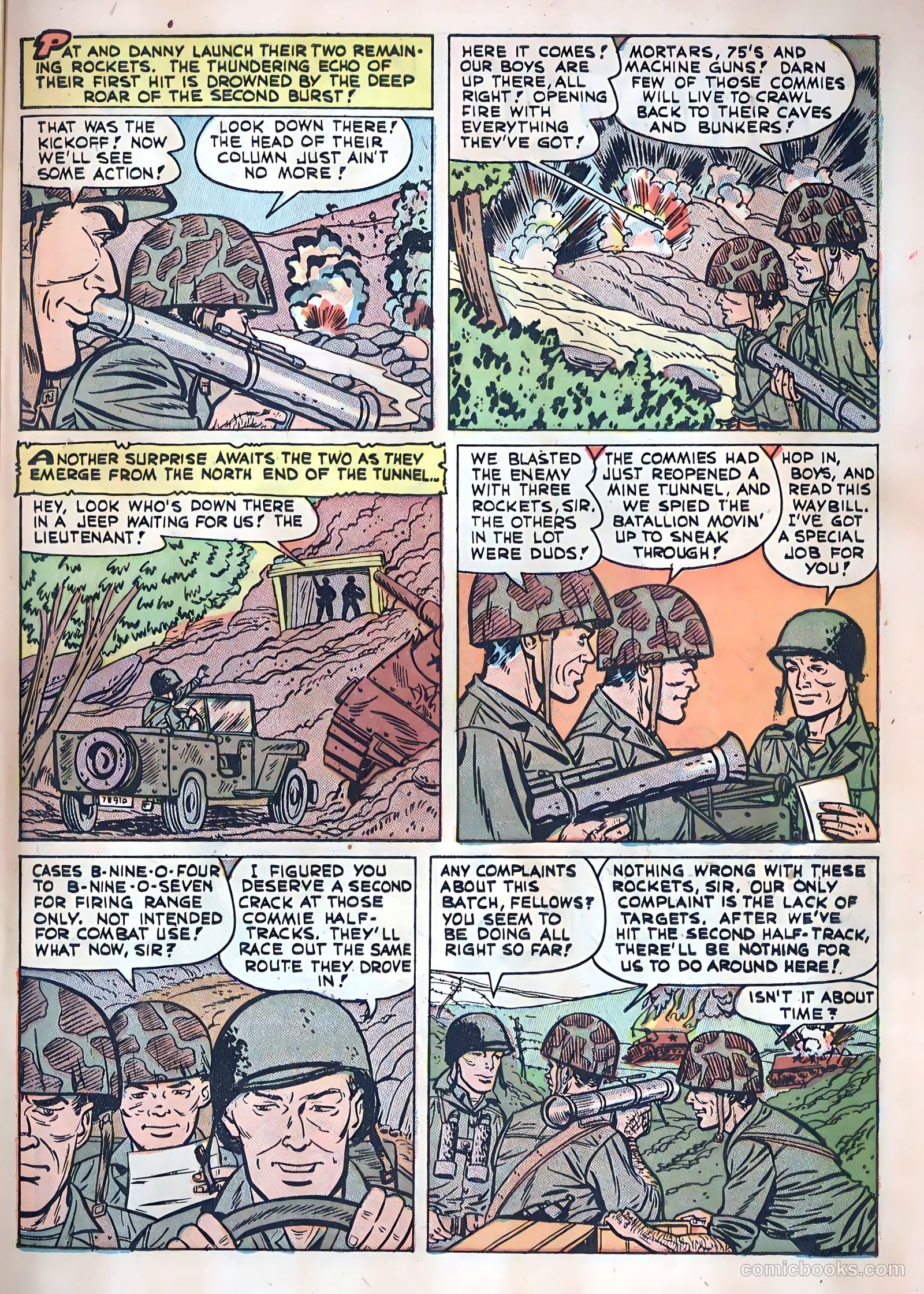 Fightin' Marines #5 (1952) — page 27 of 36