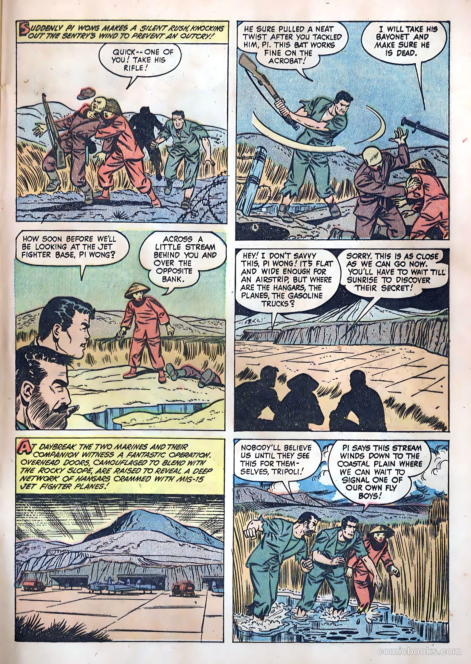 Fightin' Marines #5 (1952) — page 33 of 36