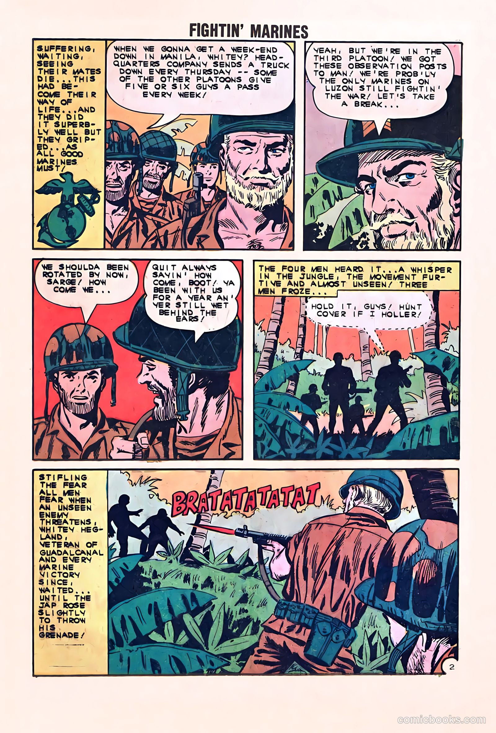 Fightin' Marines #50 (1962) — page 4 of 36