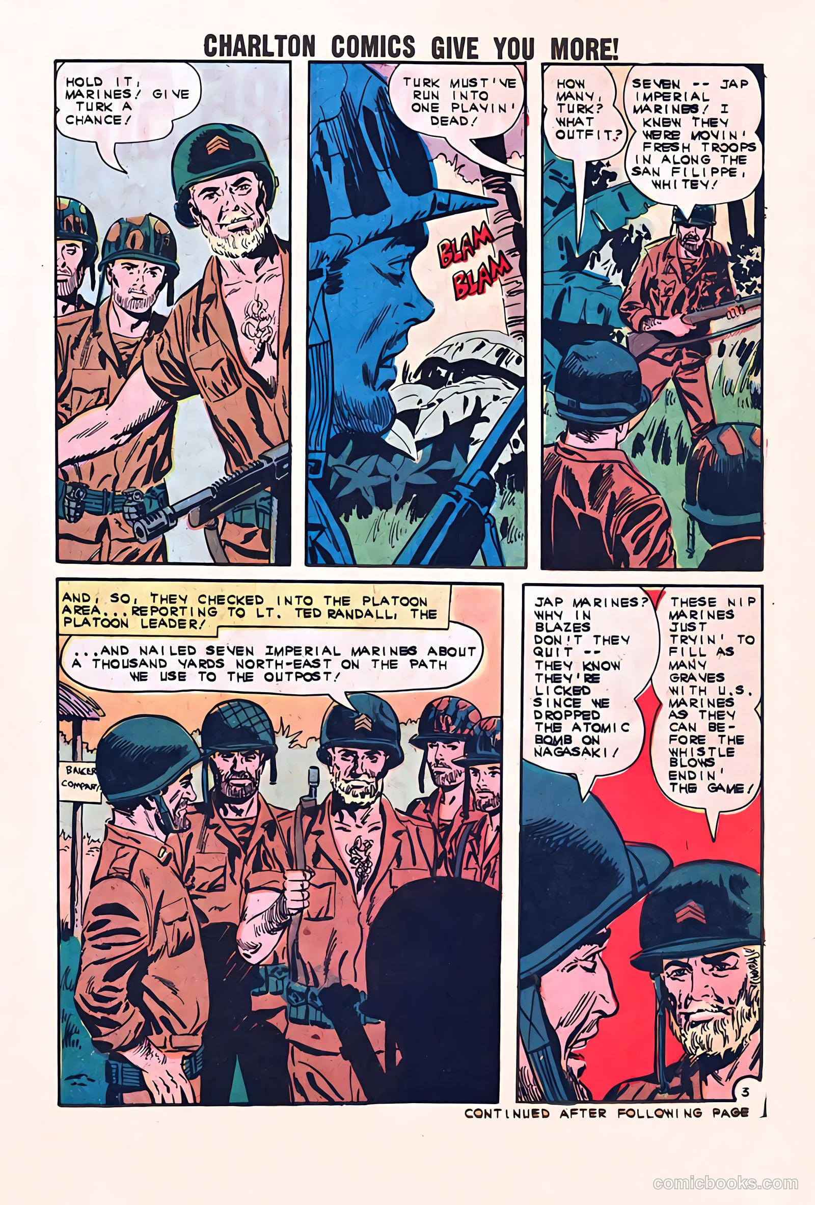 Fightin' Marines #50 (1962) — page 5 of 36
