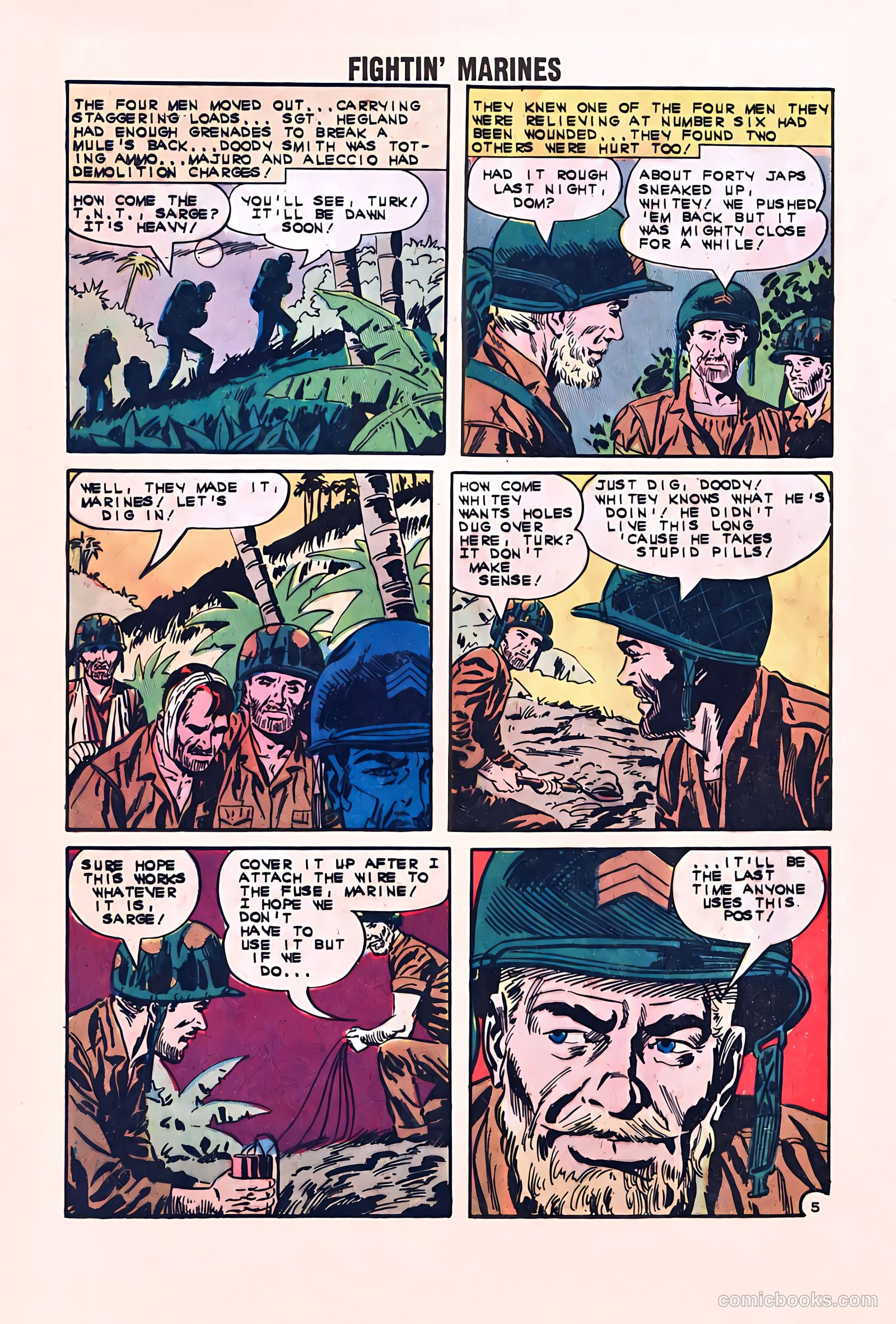 Fightin' Marines #50 (1962) — page 8 of 36