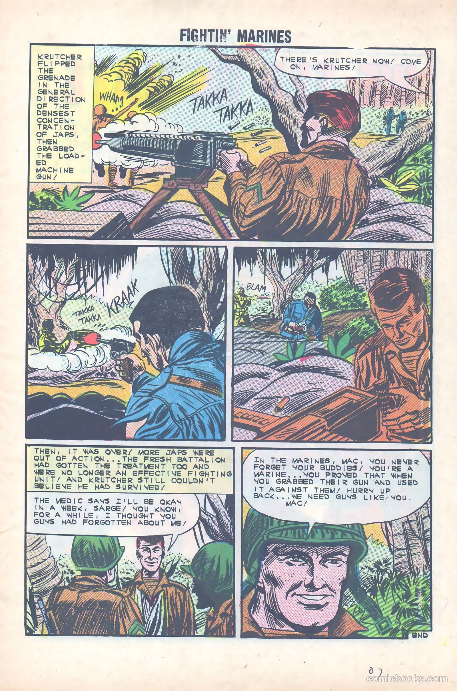 Fightin' Marines #51 (1963) — page 7 of 36