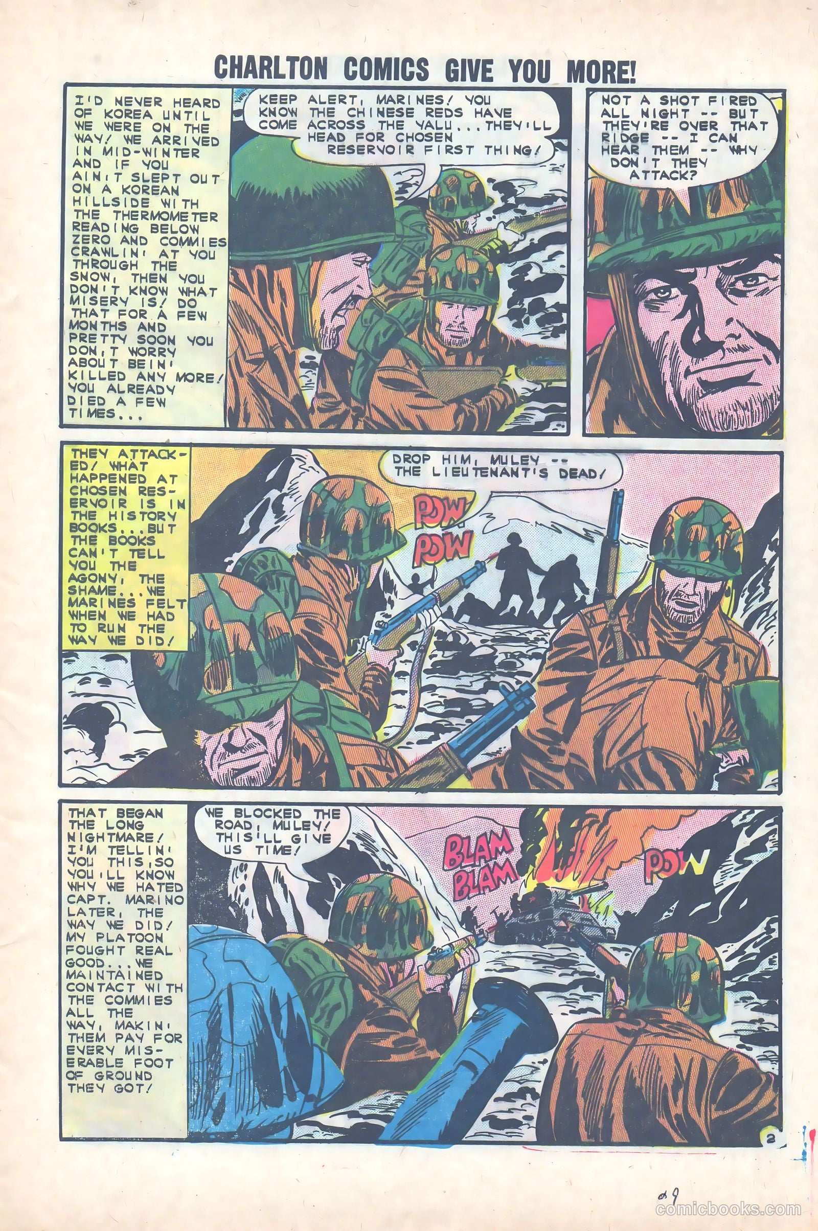 Fightin' Marines #51 (1963) — page 9 of 36