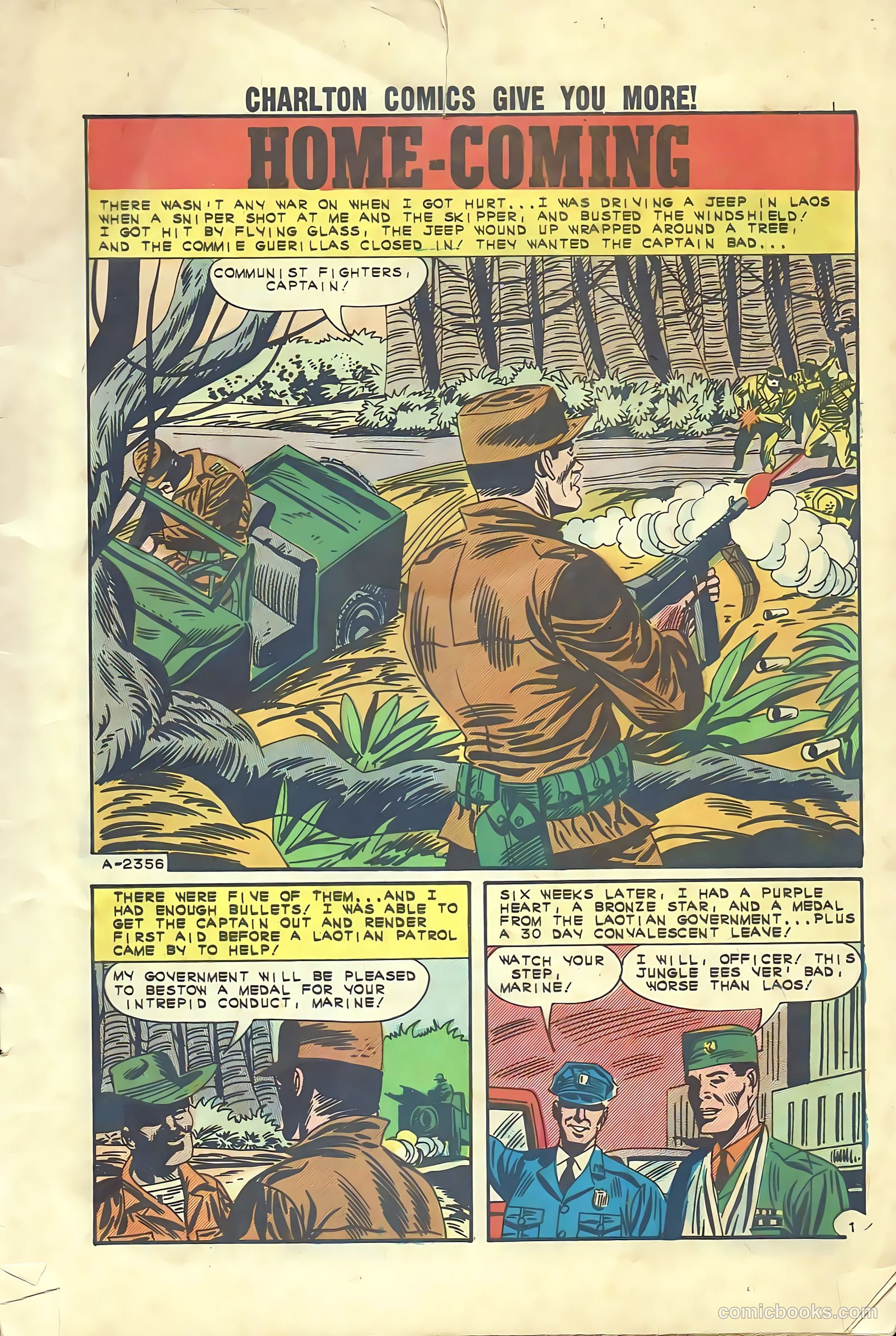 Fightin' Marines #52 (1963) — page 2 of 35