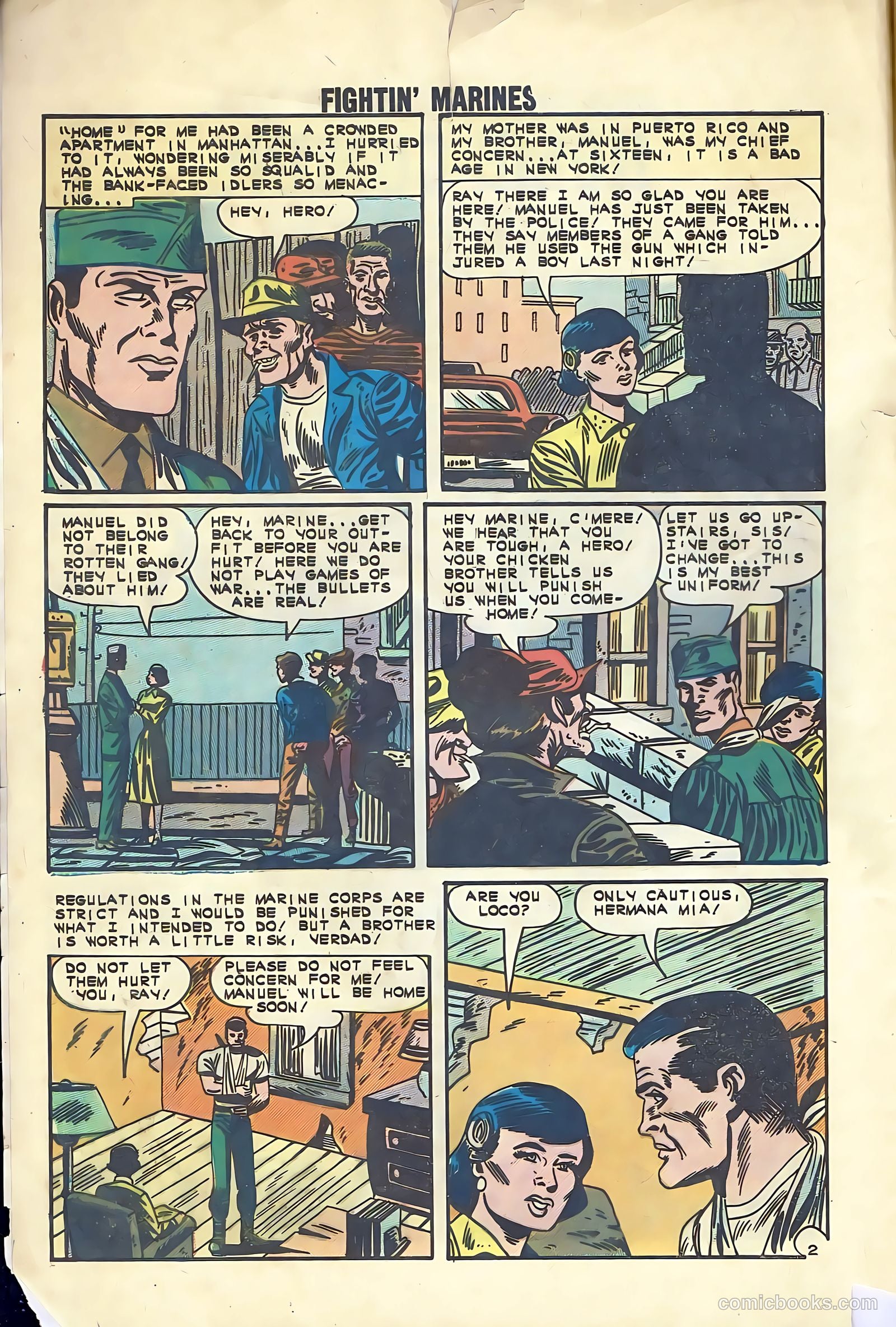 Fightin' Marines #52 (1963) — page 3 of 35