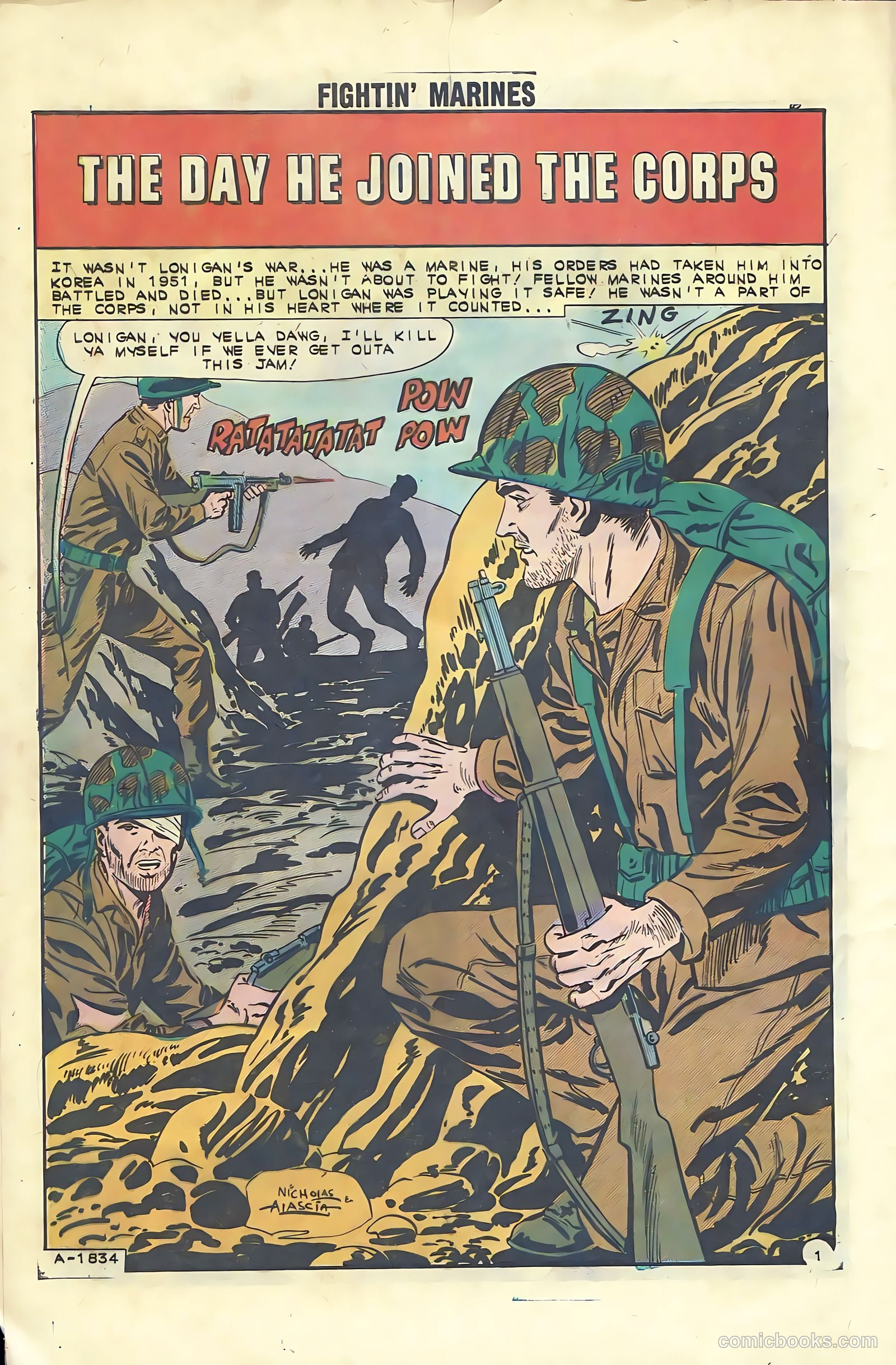 Fightin' Marines #52 (1963) — page 7 of 35
