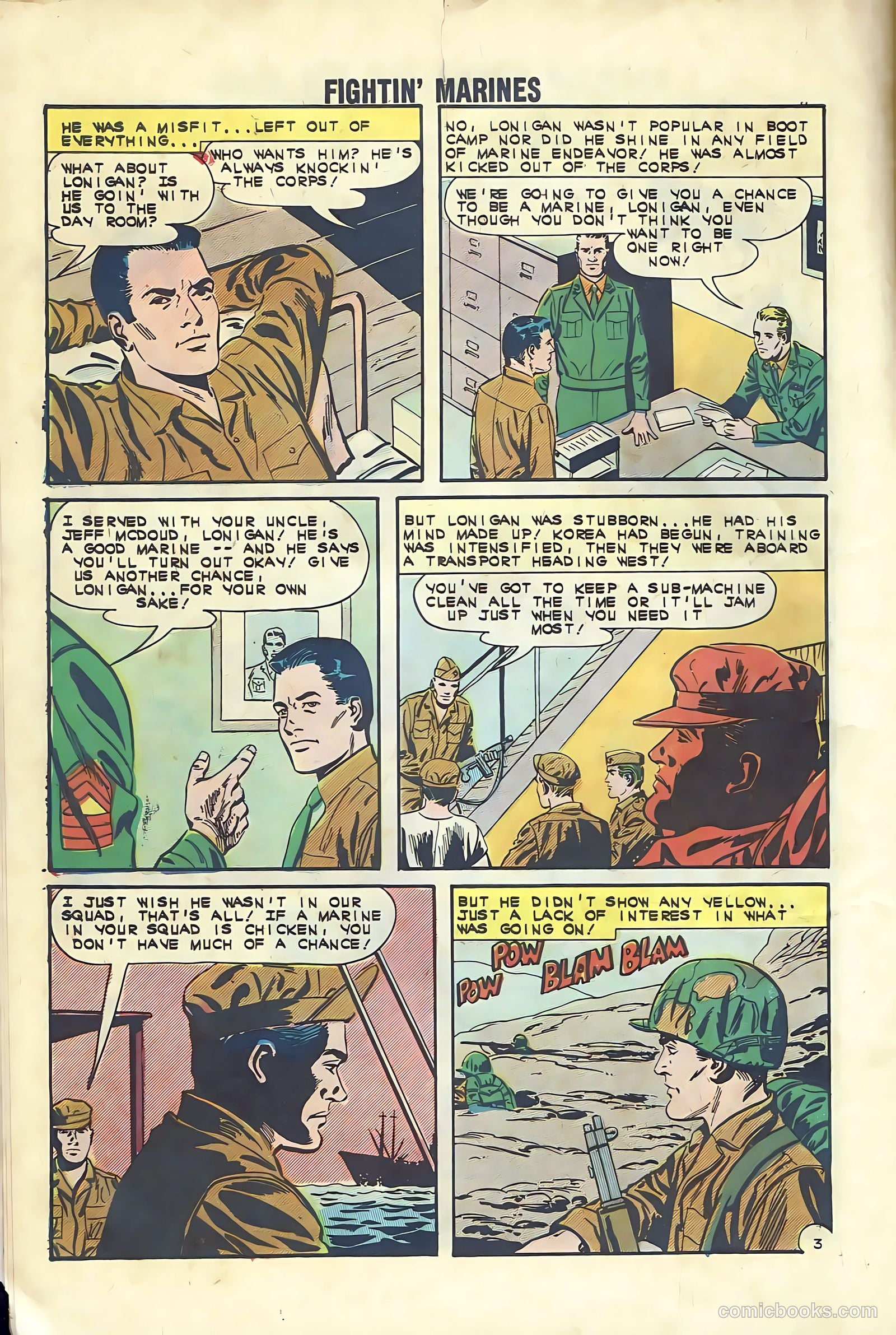 Fightin' Marines #52 (1963) — page 9 of 35