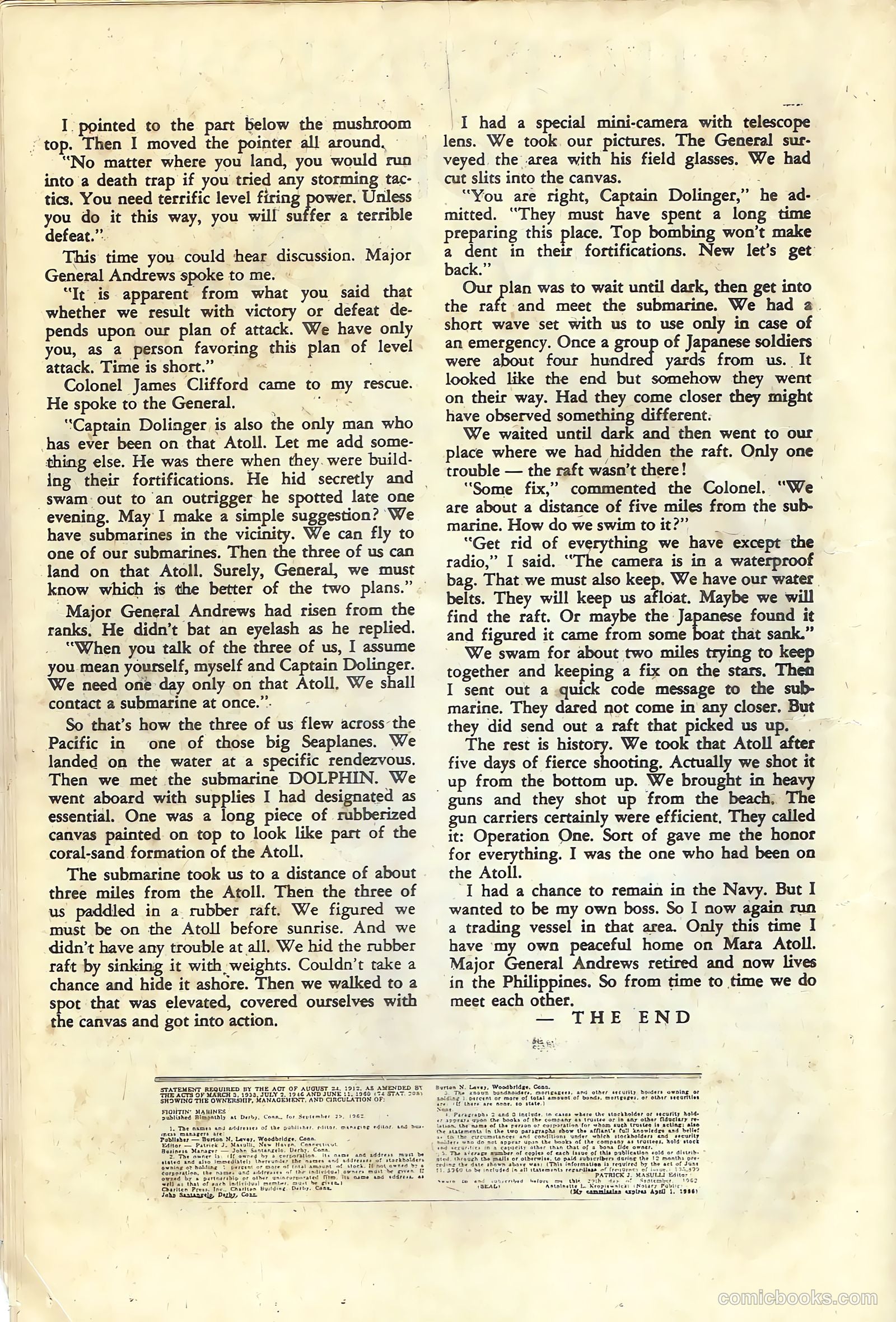 Fightin' Marines #52 (1963) — page 17 of 35