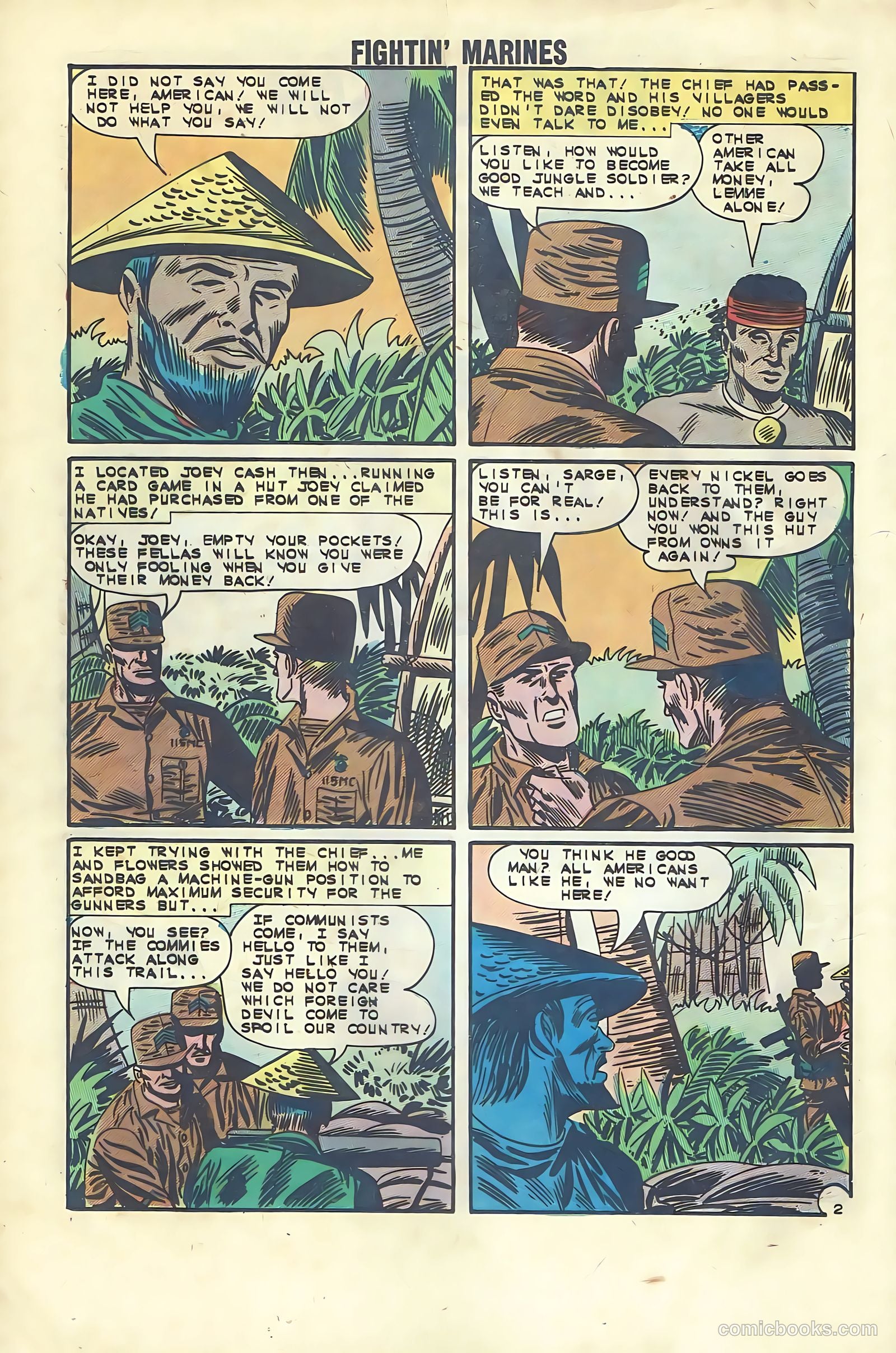 Fightin' Marines #52 (1963) — page 19 of 35
