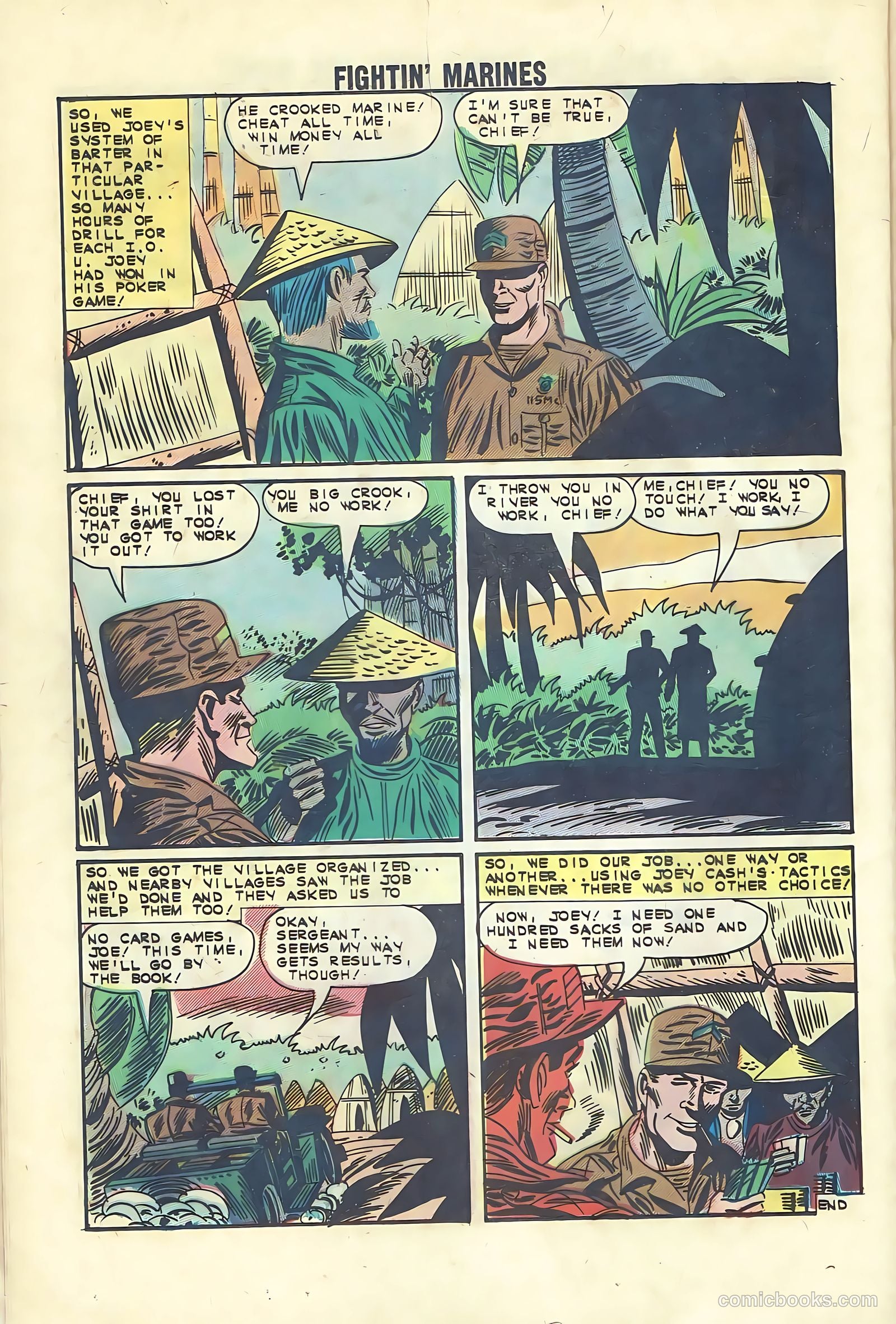 Fightin' Marines #52 (1963) — page 23 of 35
