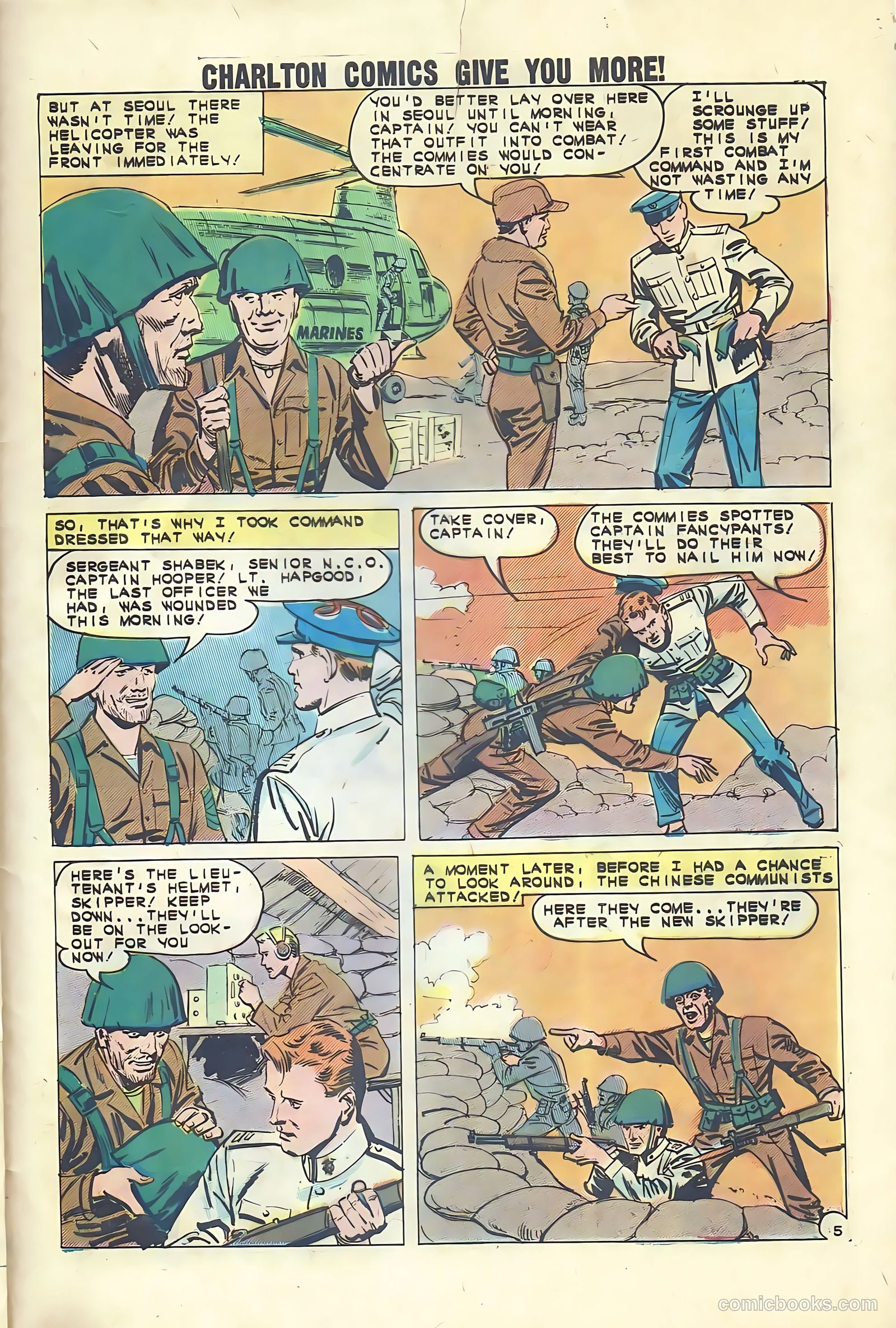 Fightin' Marines #52 (1963) — page 28 of 35