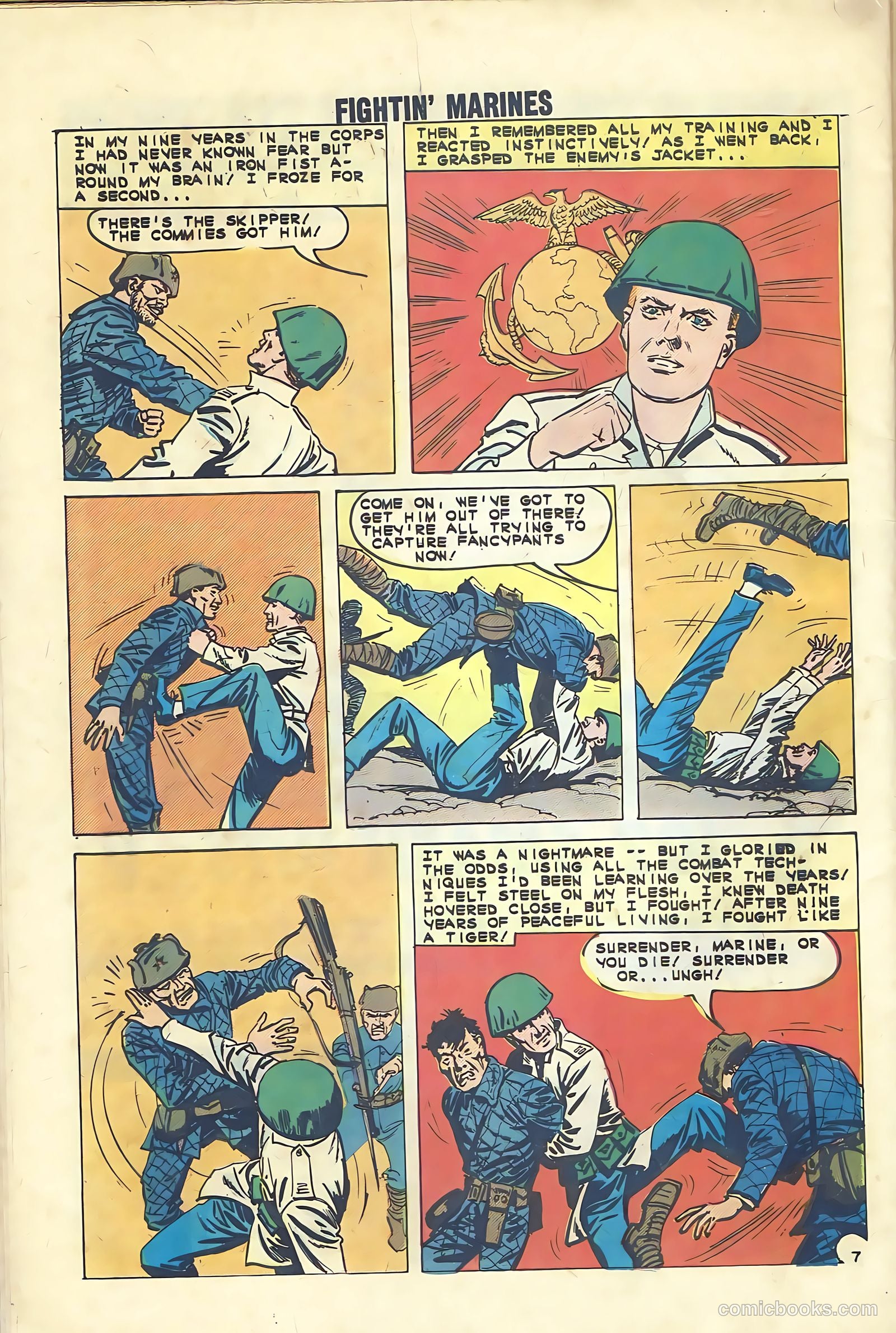 Fightin' Marines #52 (1963) — page 31 of 35