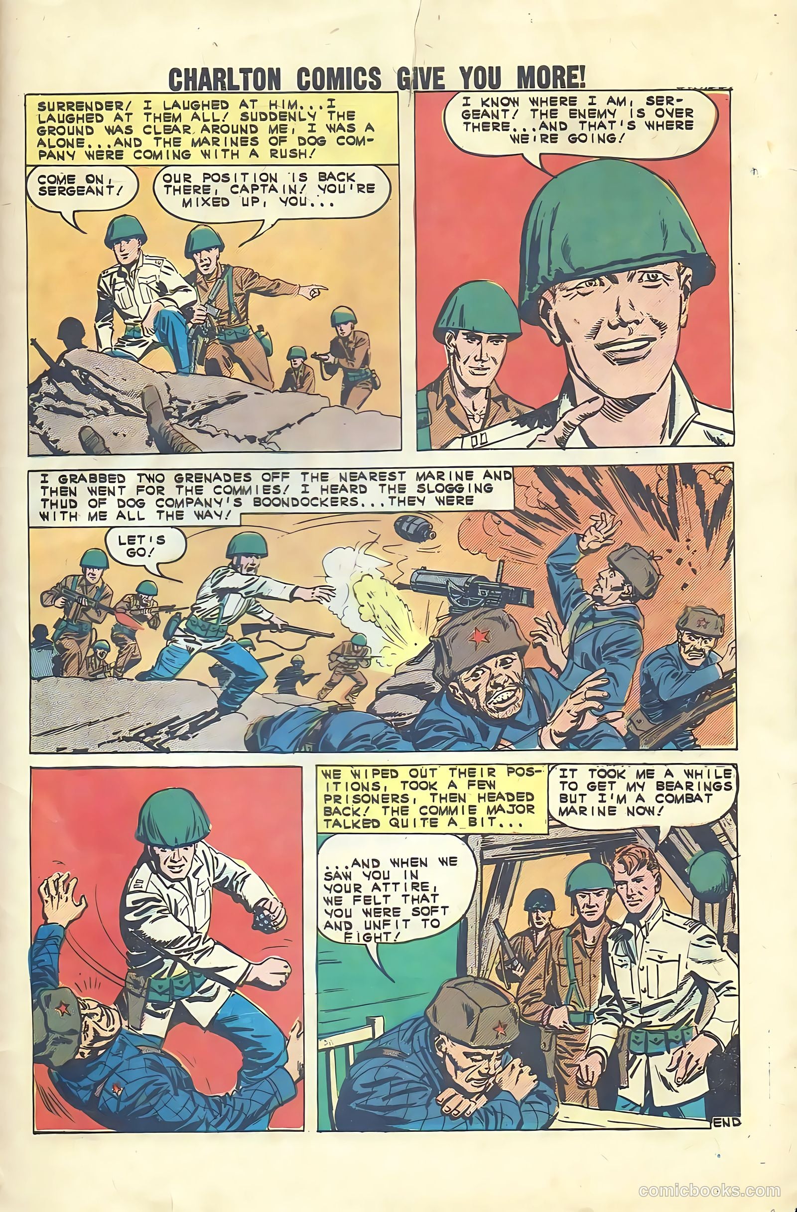 Fightin' Marines #52 (1963) — page 32 of 35
